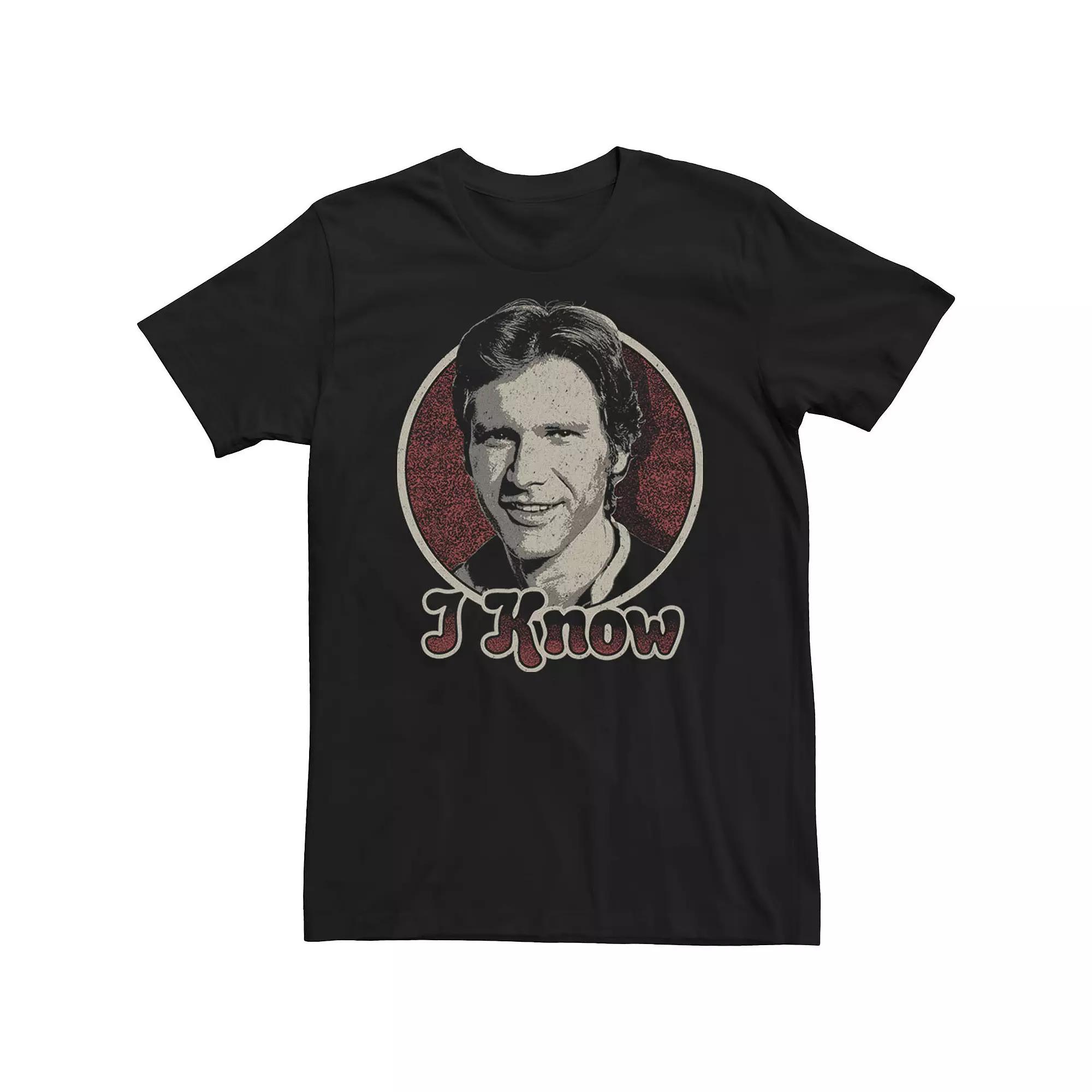 Men's Star Wars Han Solo He Knows Tee,  Product Image