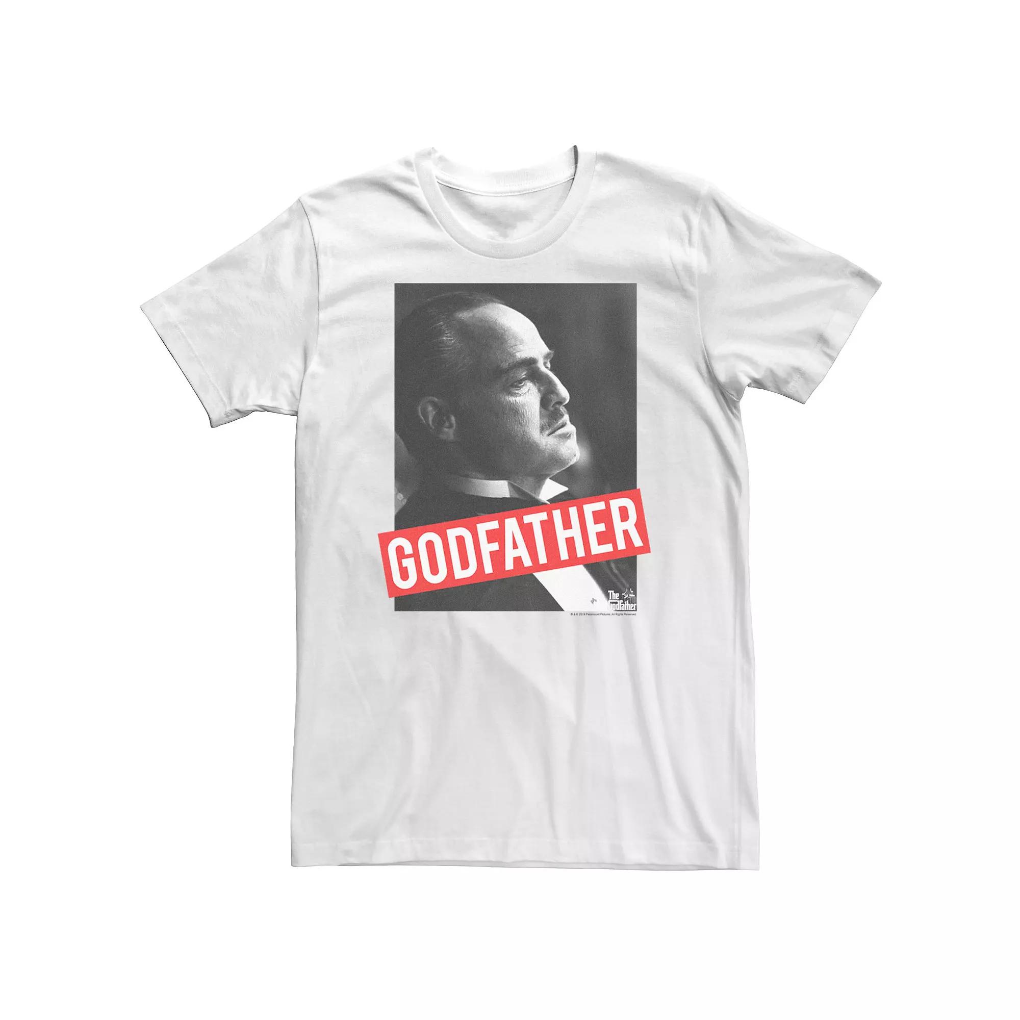 Big & Tall The Godfather The Don Classic Portrait Tee, Men's,  Product Image