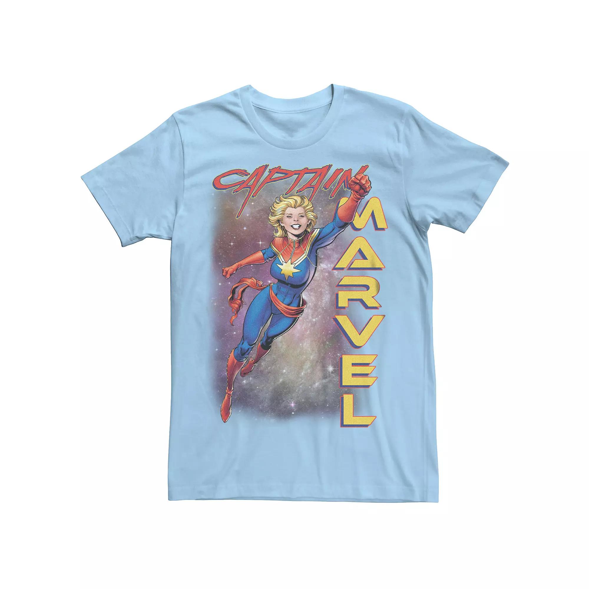 Men's Captain Marvel Space Flight Graphic Tee,  Product Image
