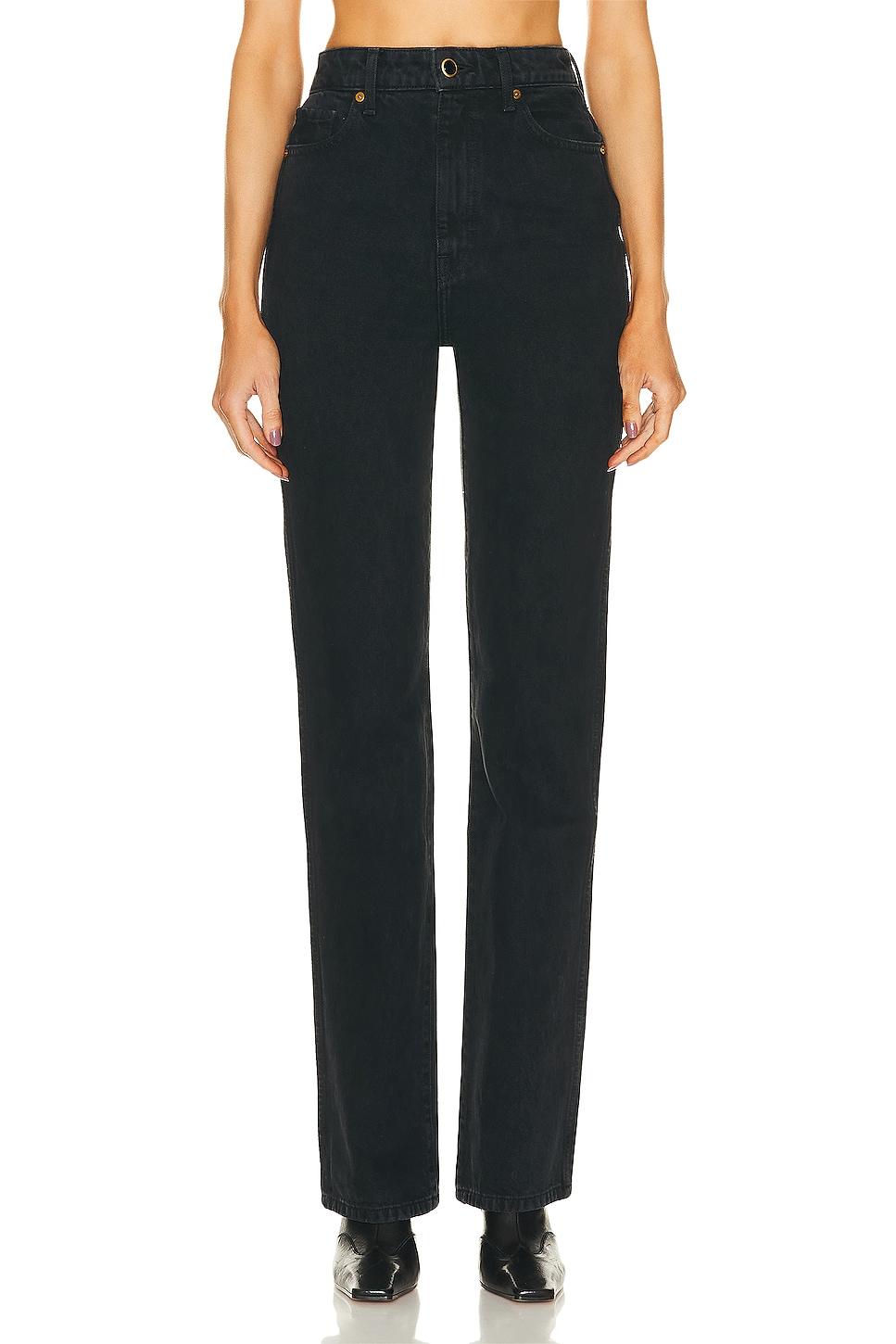 Womens Danielle Denim Straight-Leg Jeans Product Image