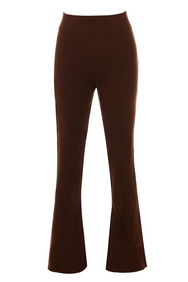 Nereida  chocolate cashmere blend trousers - sale Product Image