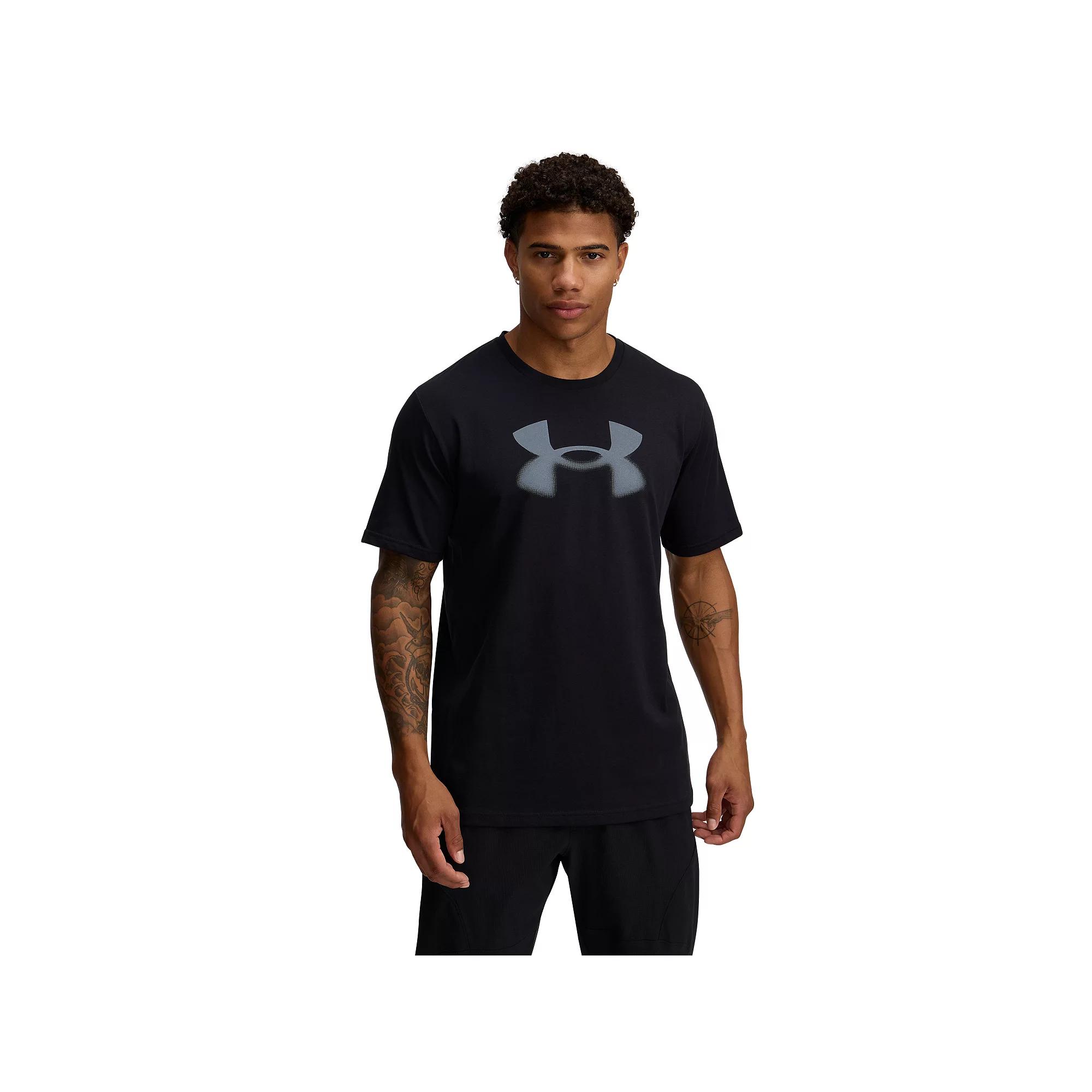 Mens Under Armour Reflective Big Logo Short Sleeve Tee Product Image