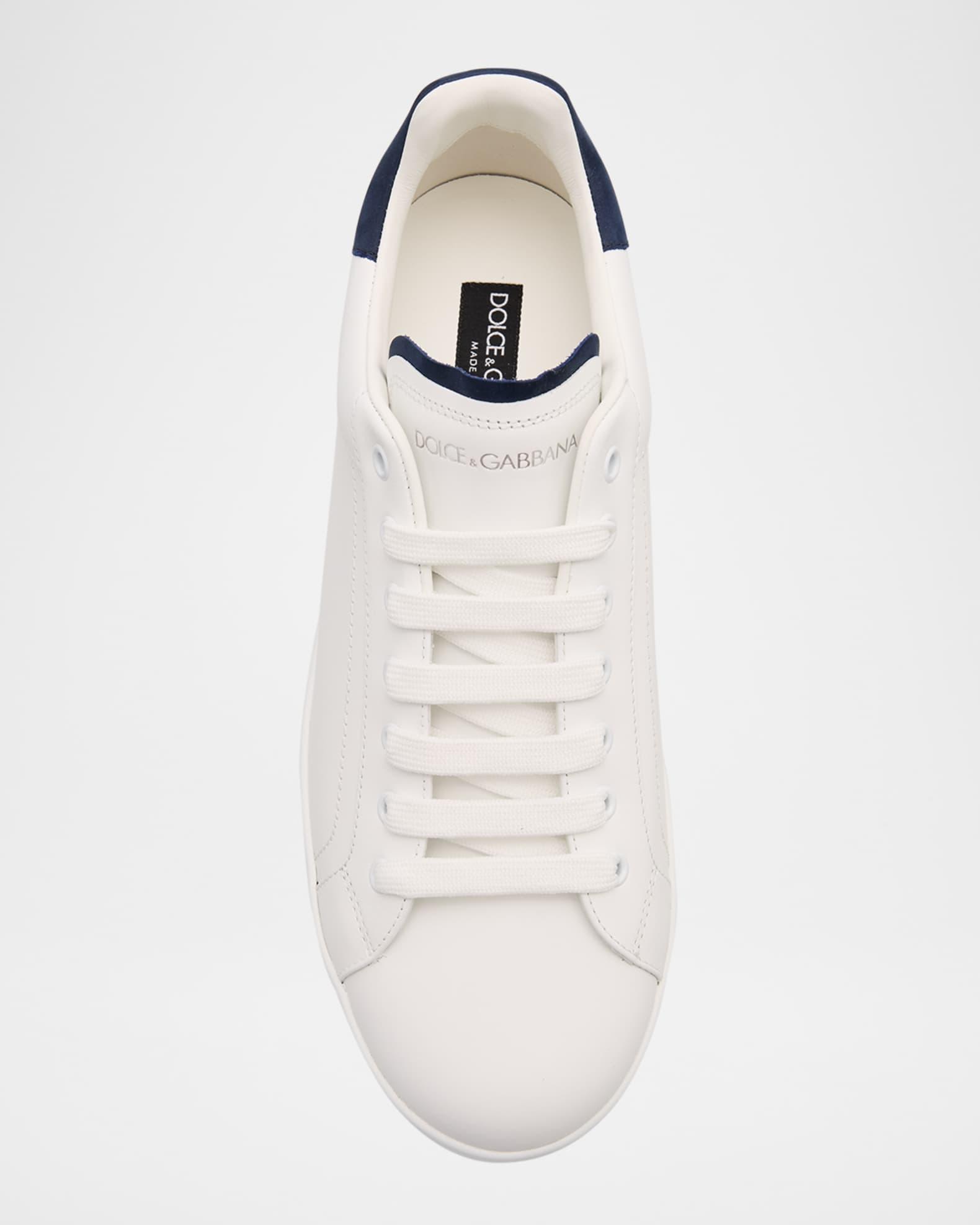 Men's Portofino Calfskin Low-Top Sneakers Product Image