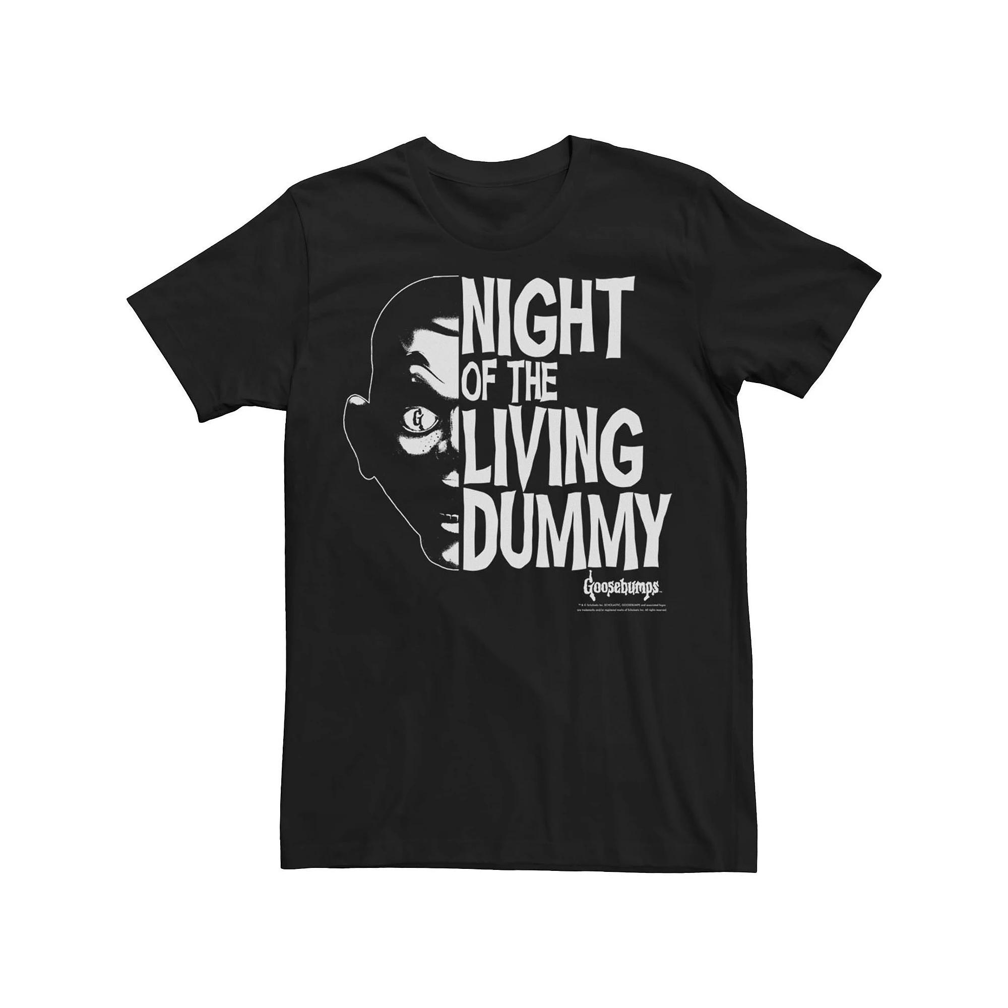 Men's Goosebumps Night Of The Living Dummy Poster Tee,  Product Image