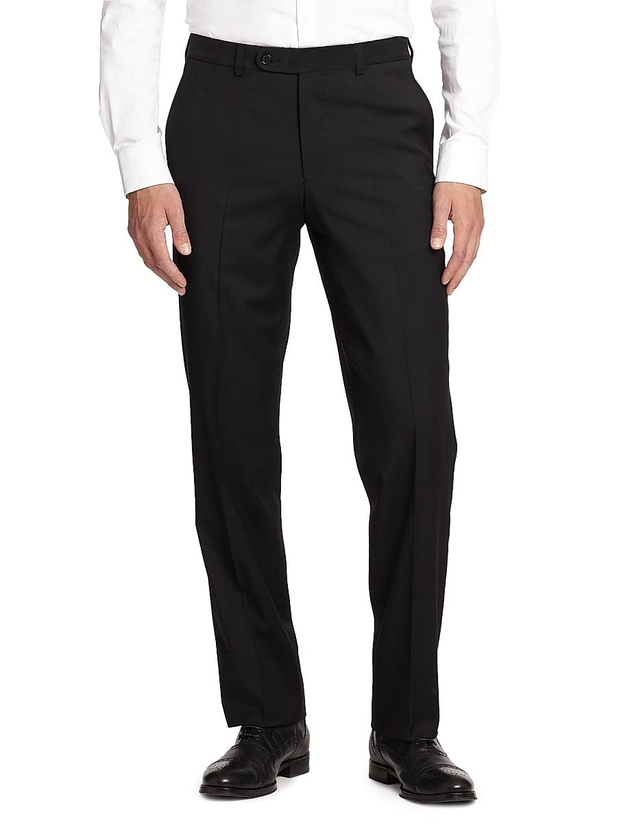 Mens COLLECTION K-Body Wool Dress Pants Product Image
