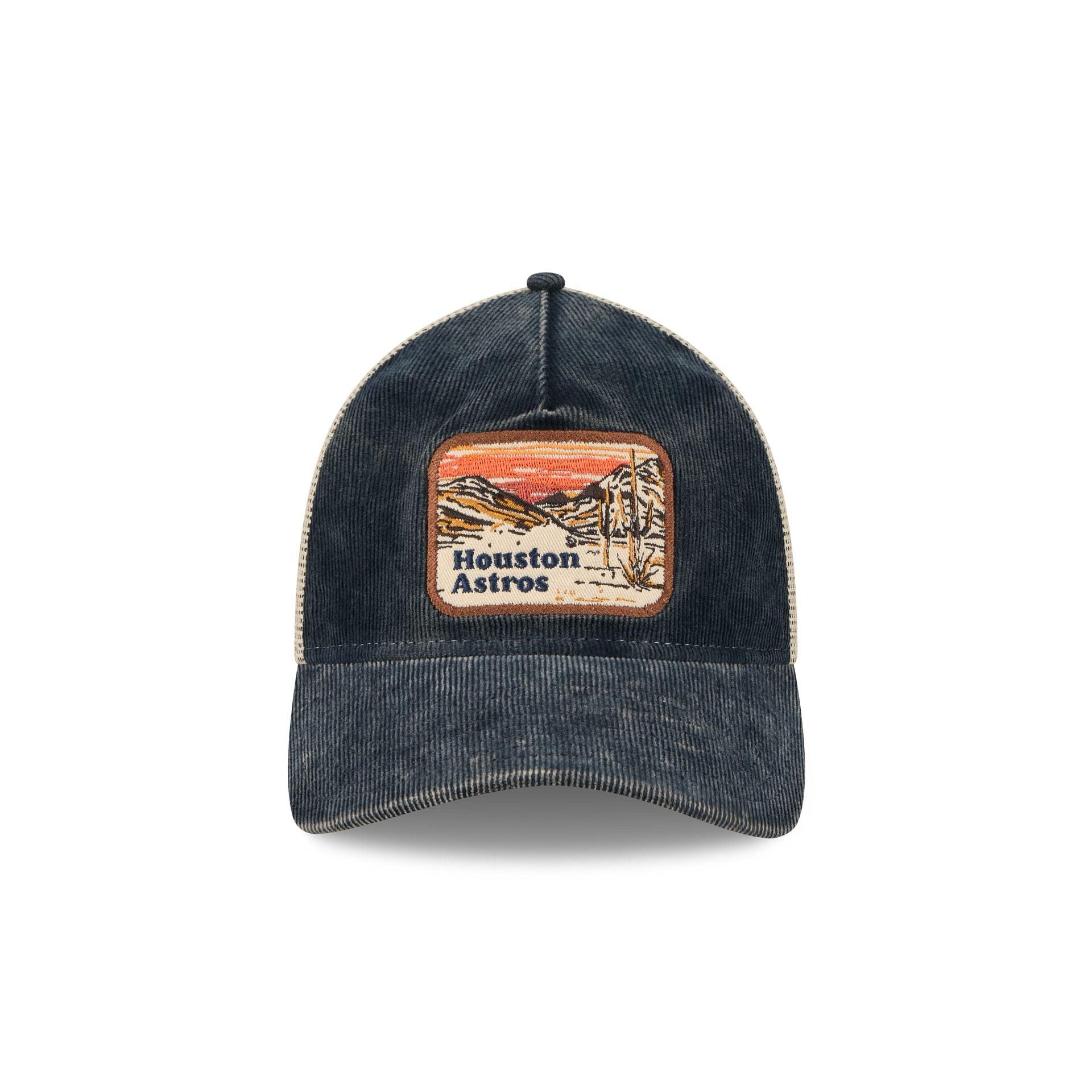 Detroit Tigers Vintage Landscape 9TWENTY A-Frame Trucker Hat Male Product Image