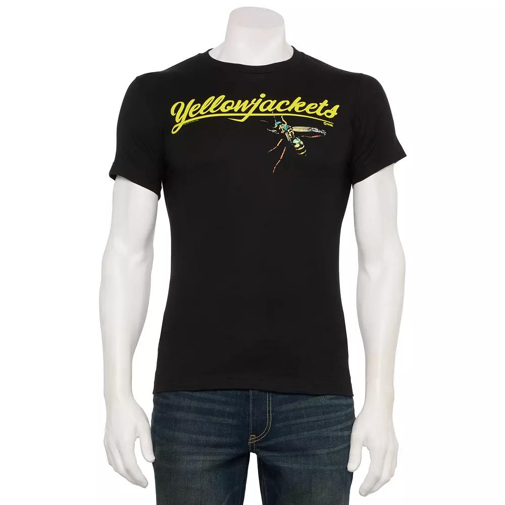 Men's Yellowjackets Graphic Tee, Size: Large, Black Product Image