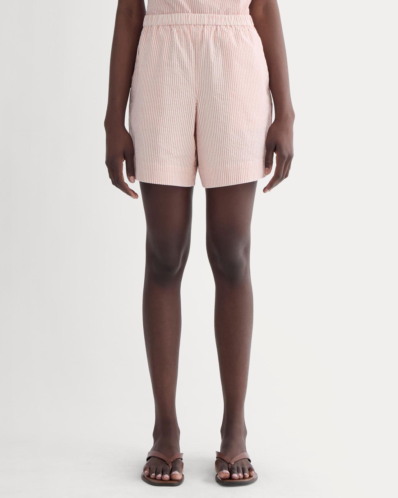 Womens Seersucker Pull-On Short by Everlane Product Image