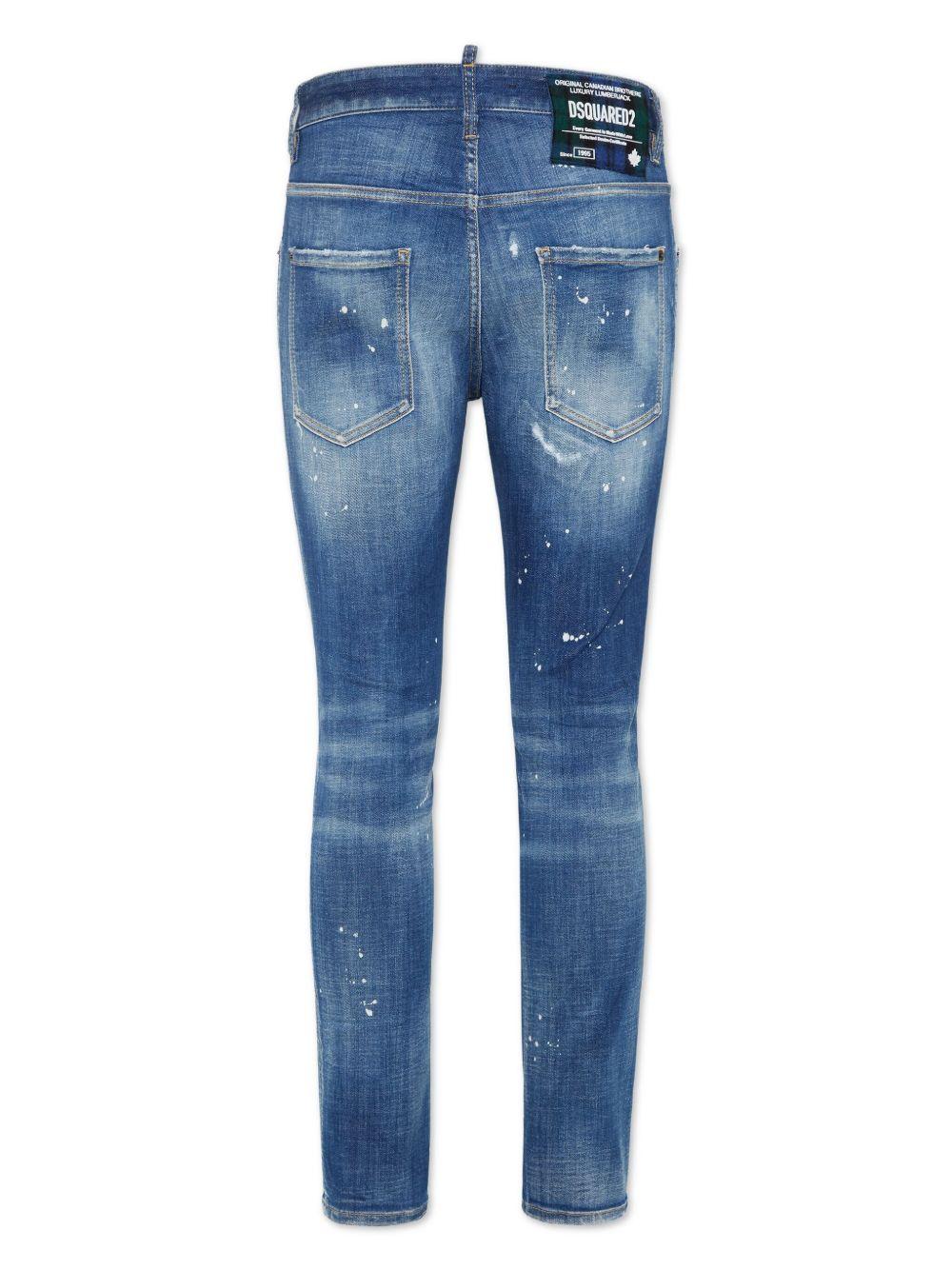 stretch-cotton skinny jeans Product Image