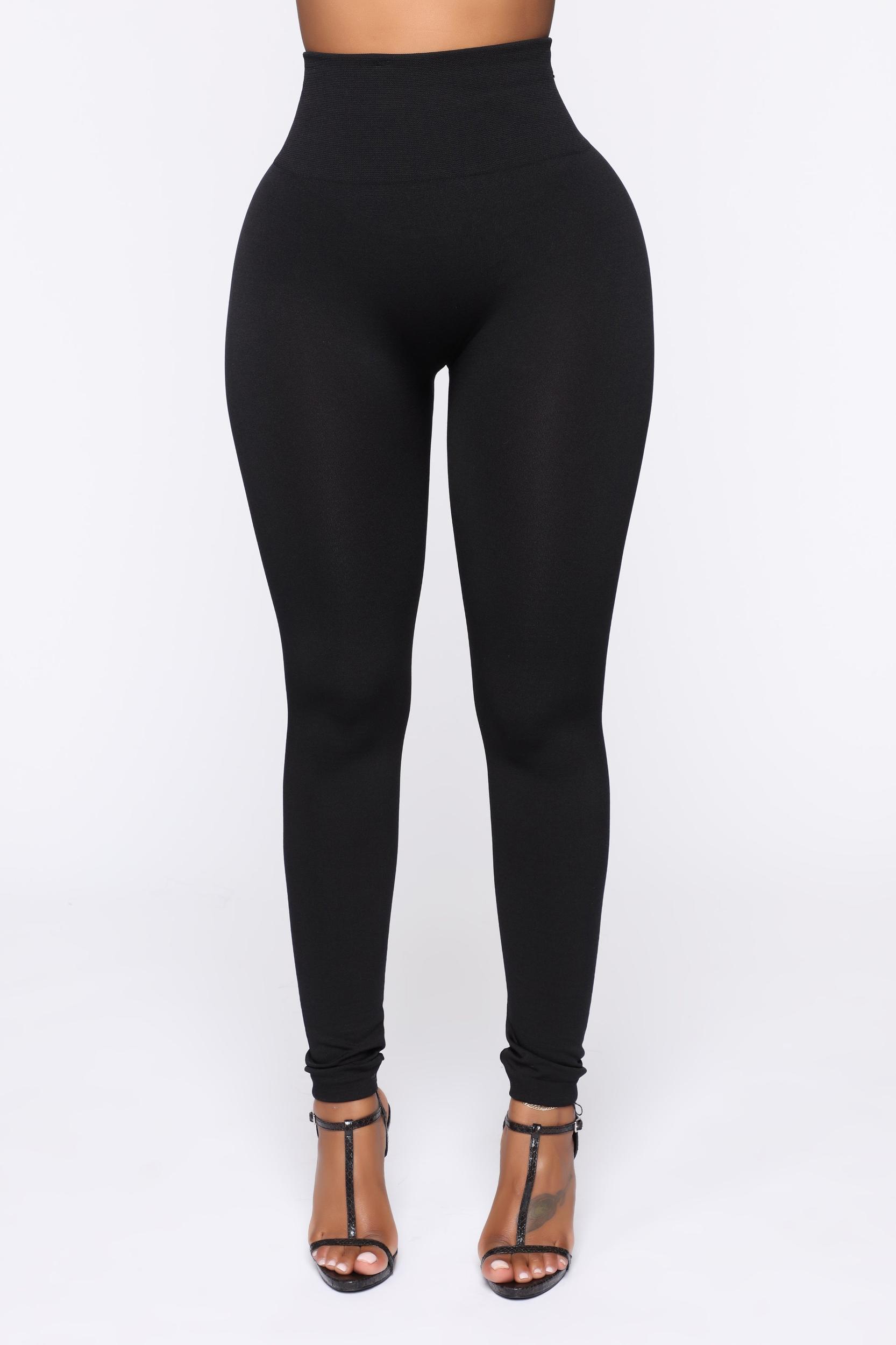 Smooth It Out High Rise Legging - Black Product Image