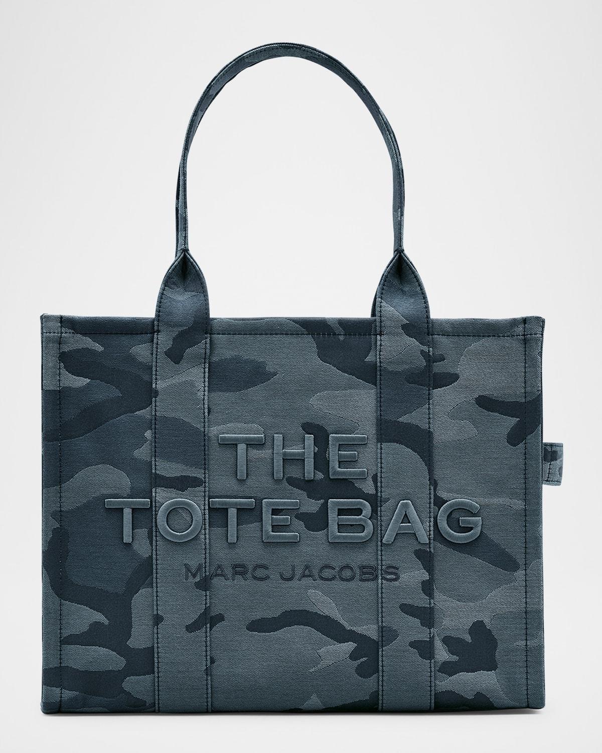Womens The Camo Jacquard Large Tote Bag Product Image