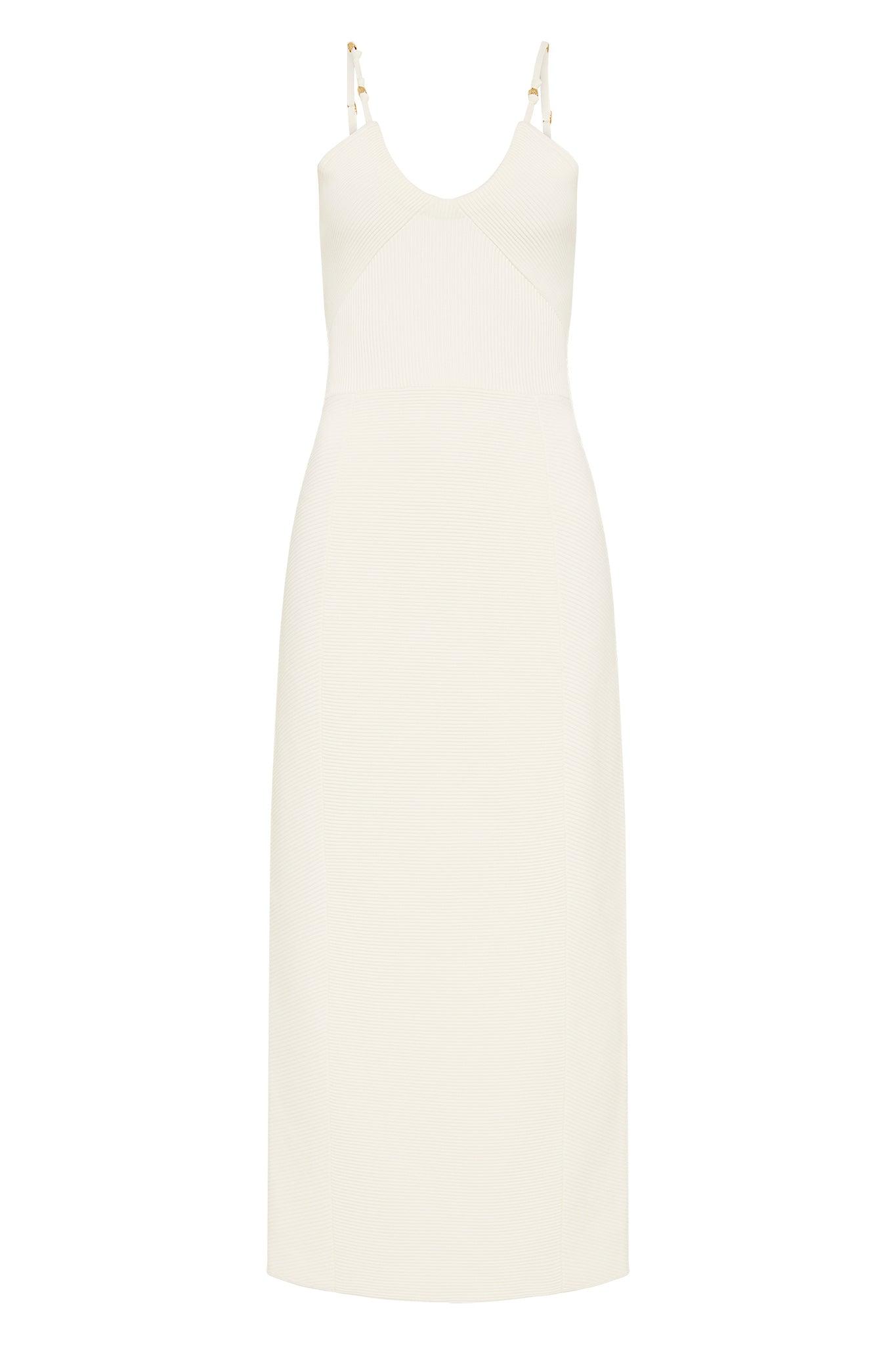 Veida Ottoman Knit Midi Dress Product Image