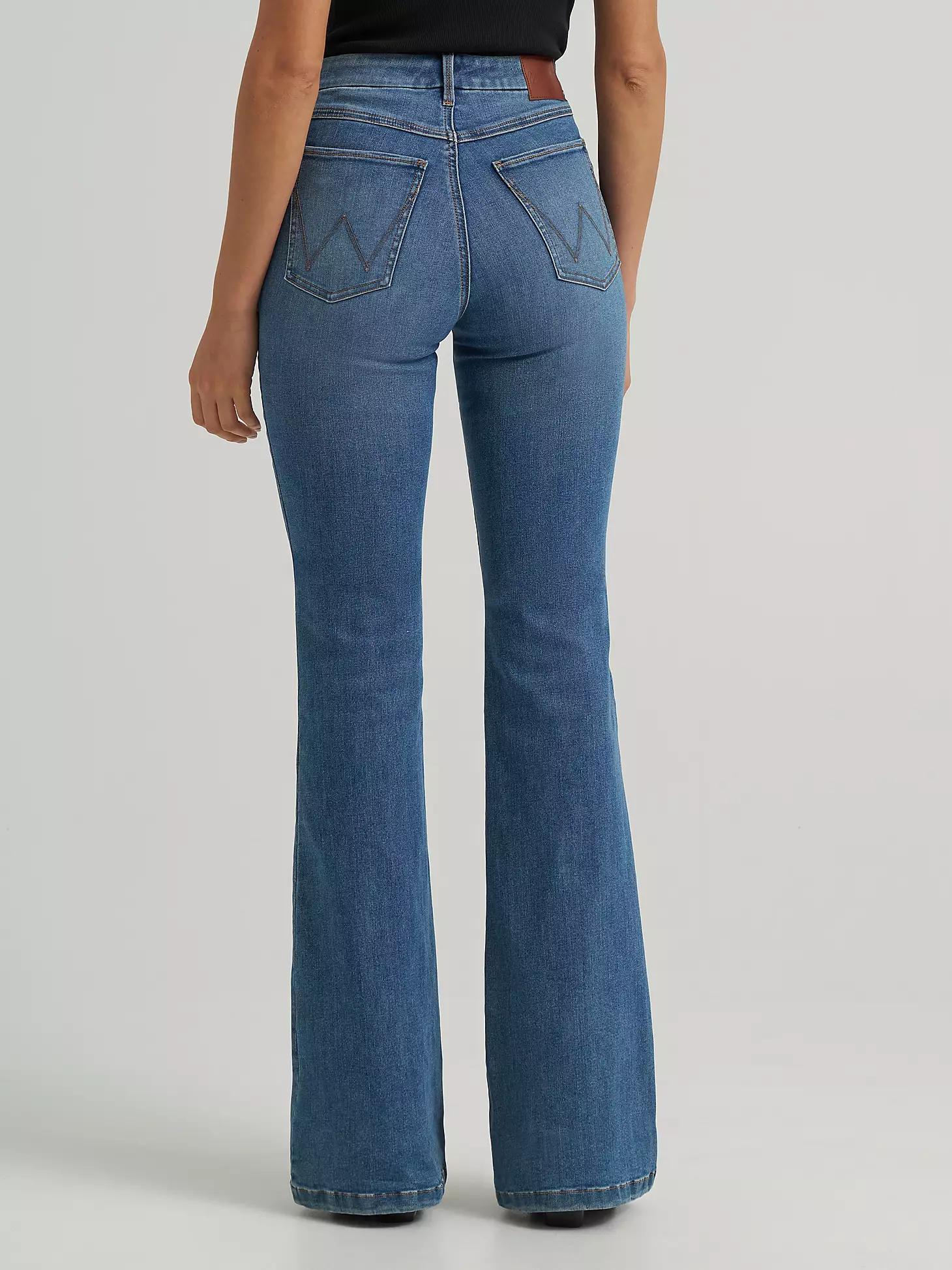Women's Wrangler BESPOKE High Rise Flare Jean in Lara Product Image