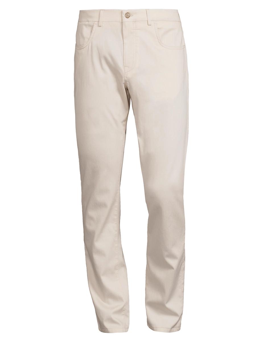 Mens Stretch Five-Pocket Trousers Product Image