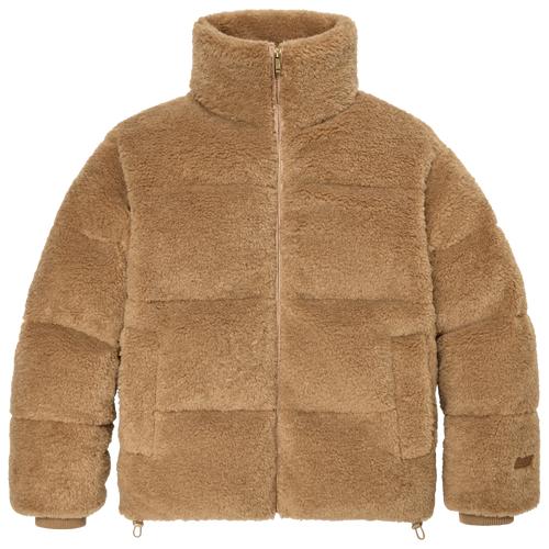 UGG Womens UGG Emmalyn UGGfluff Puffer Jacket - Womens Camel Product Image