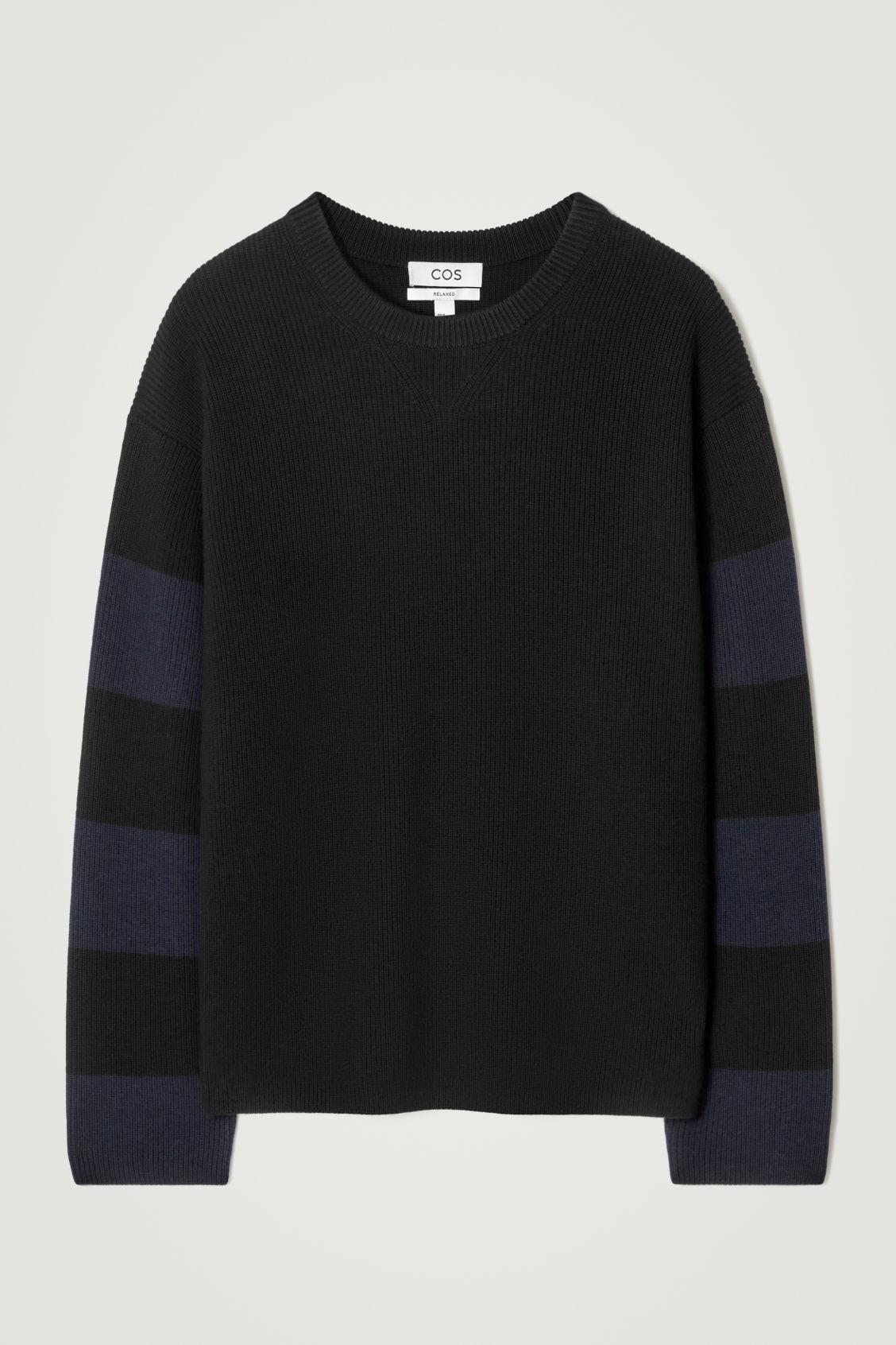 STRIPED MERINO WOOL SWEATER Product Image