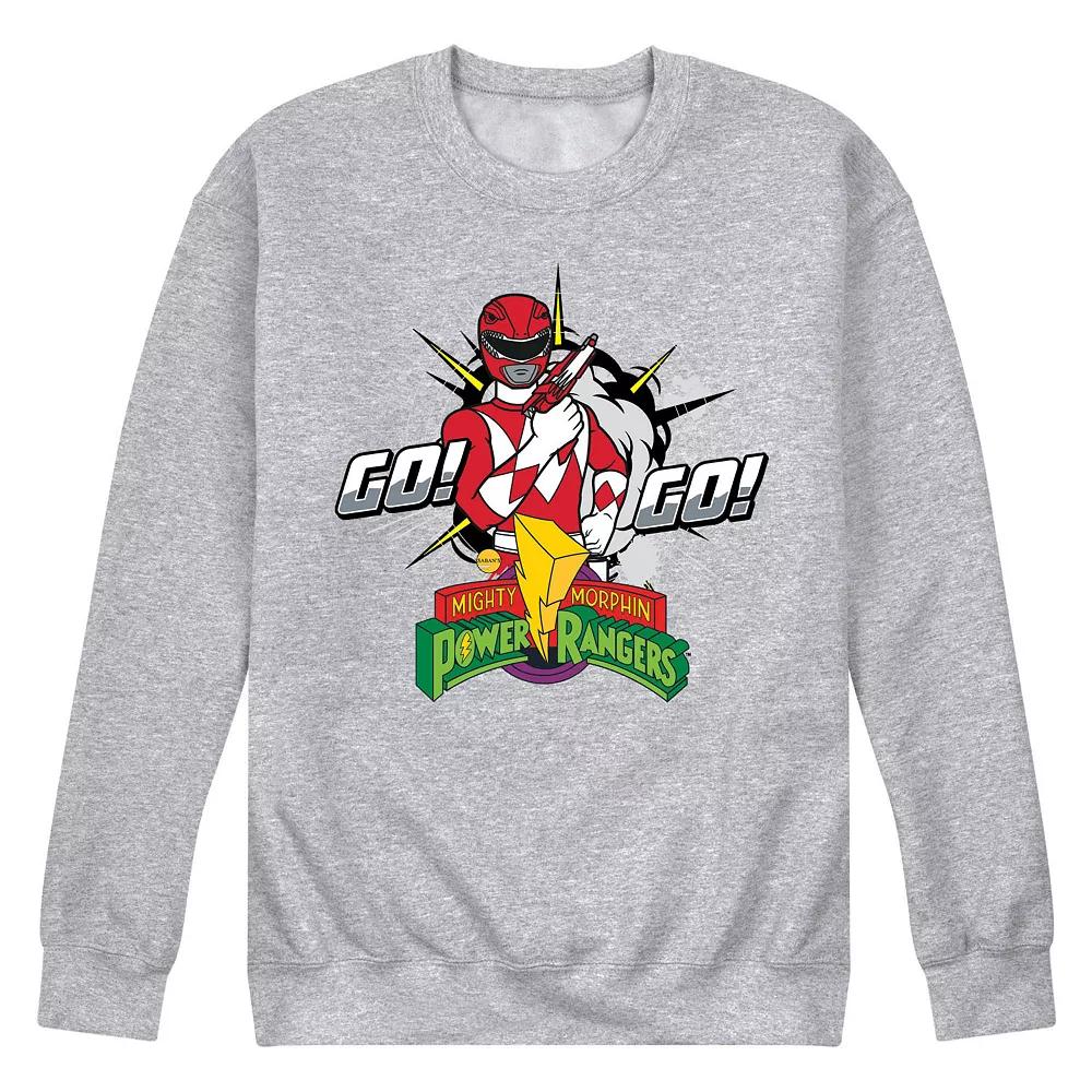 Men's Power Rangers Red Ranger Sweatshirt,  Product Image