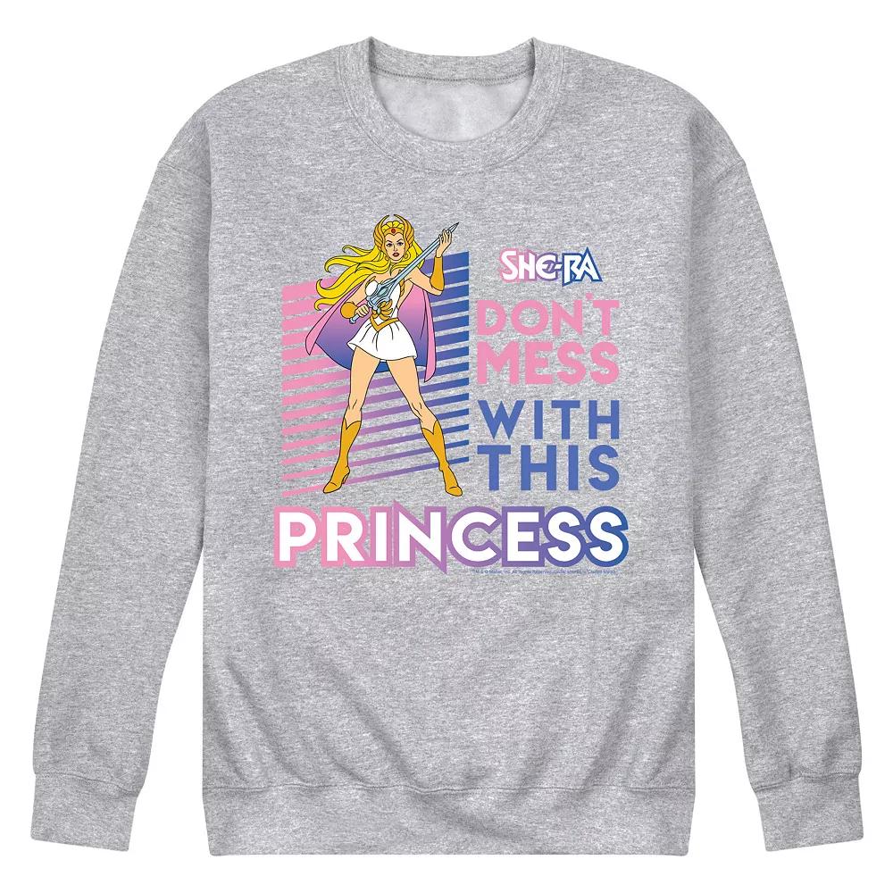 Men's She-Ra Don't Mess Princess Graphic Fleece Pullover,  Product Image