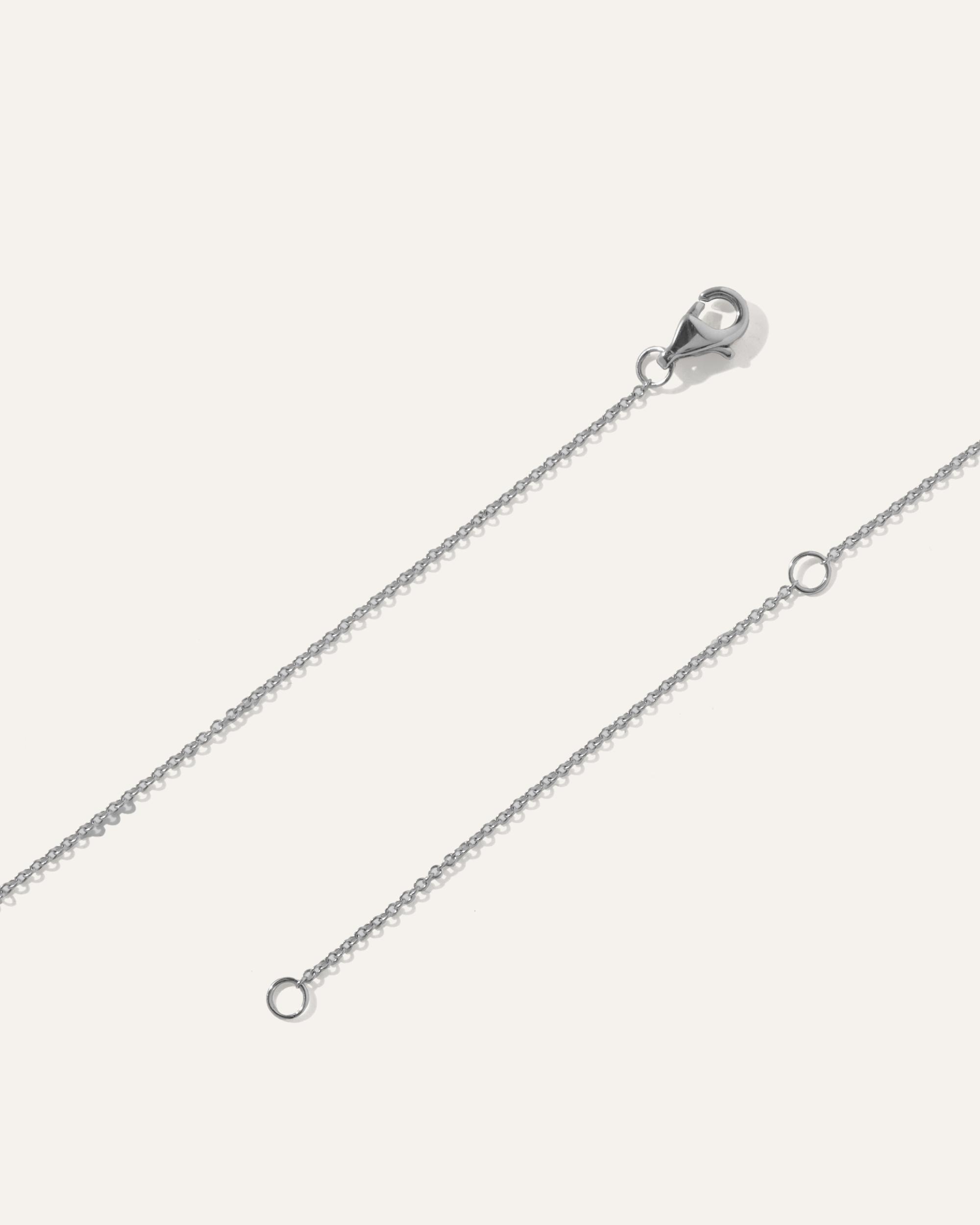 Quince | Women's 14K Gold Diamond Bezel Station Necklace Product Image