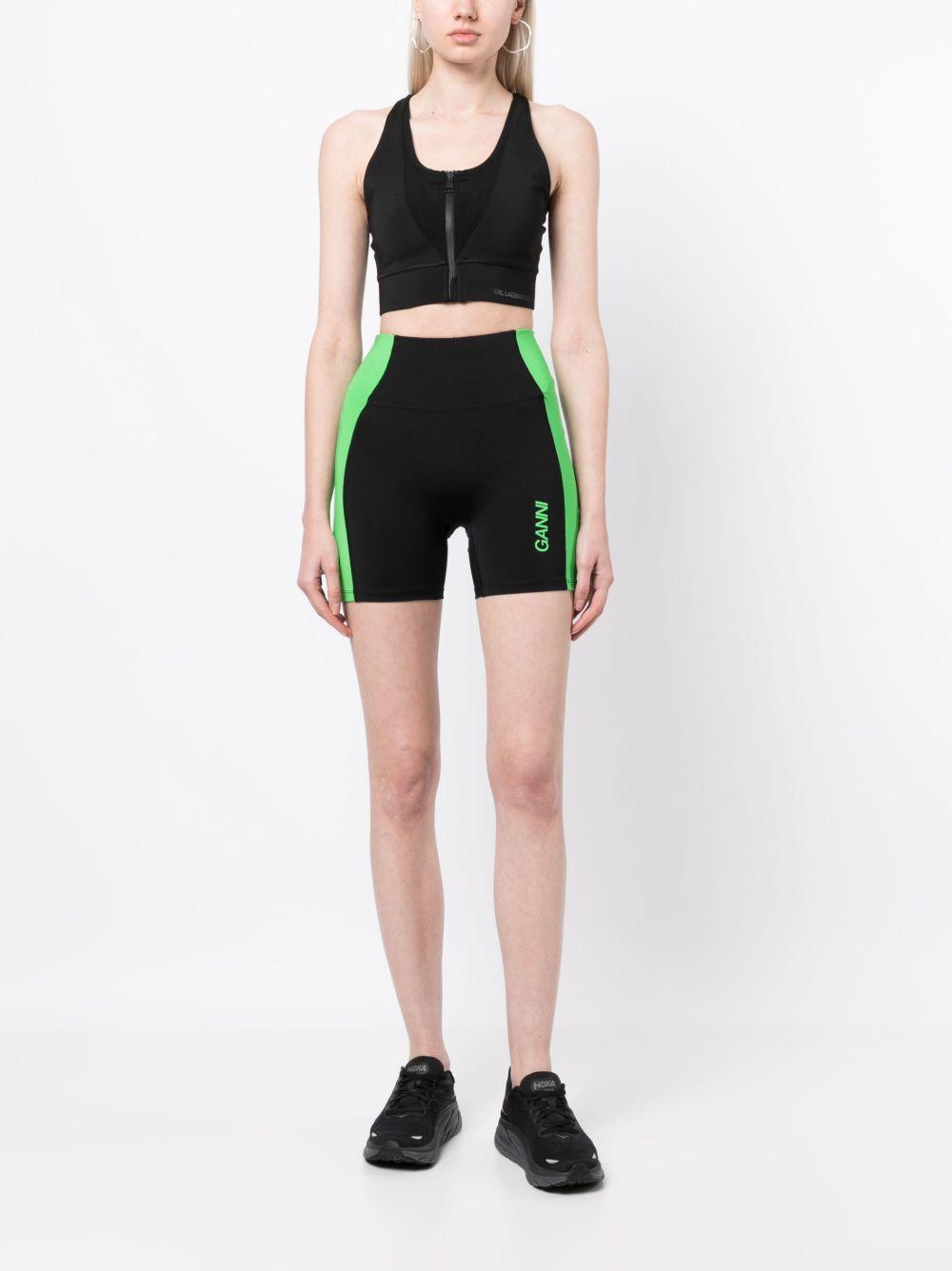 Active high-waist cycling shorts Product Image