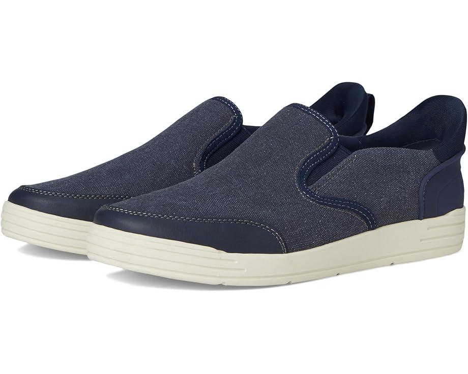 Sedona Canvas Moccasin Toe Slip-On Comfortable Lightweight Loafer With Memory Foam Product Image