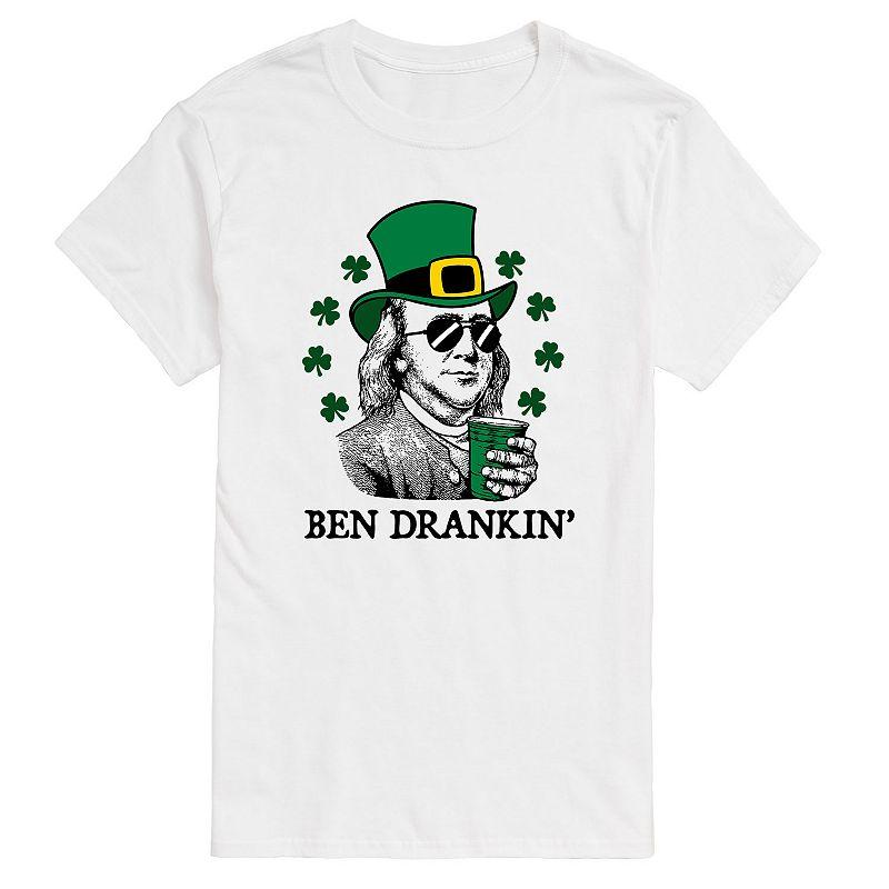 Mens St Paddys Ben Drankin Graphic Tee Product Image