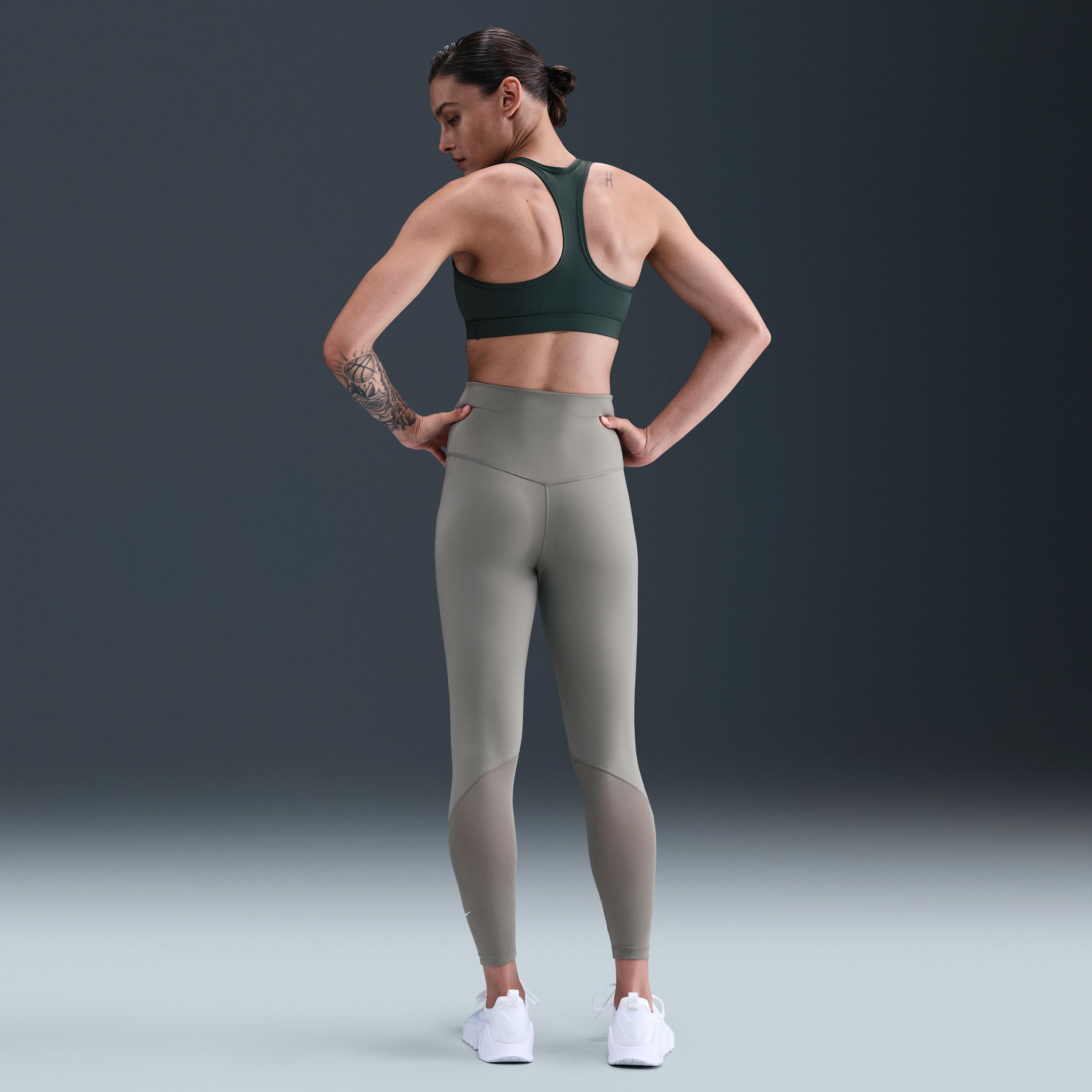 Nike Womens Swoosh Medium Support Padded Sports Bra | DX6821-390 Product Image