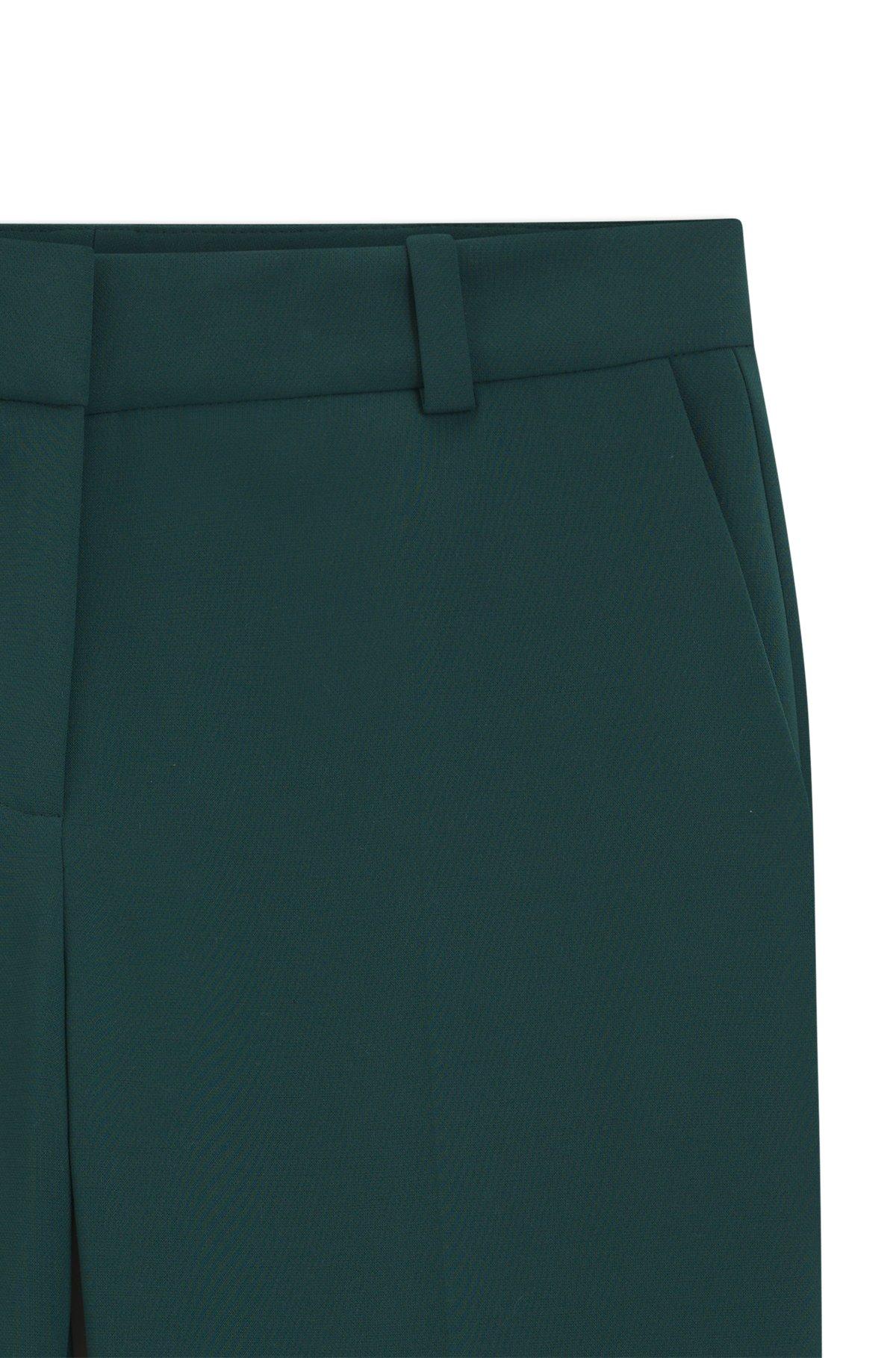 Slim-fit trousers with slit hems  Product Image