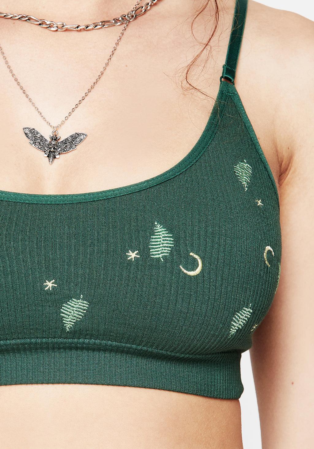 Dianne Fern Embroidered Bralet Product Image