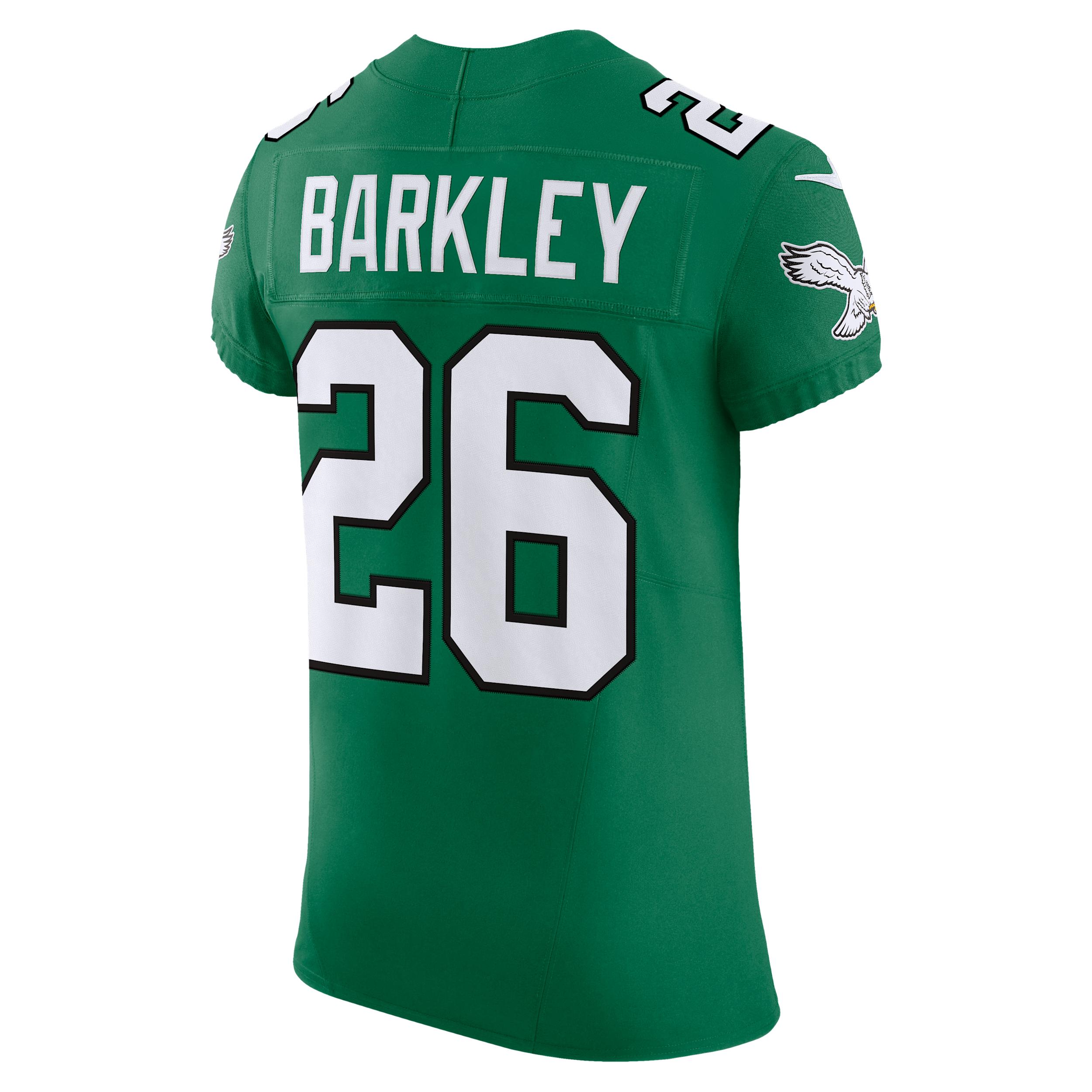 Saquon Barkley Philadelphia Eagles Nike Mens Dri-FIT NFL Elite Jersey | 58NM03T786F-8Y3 Product Image