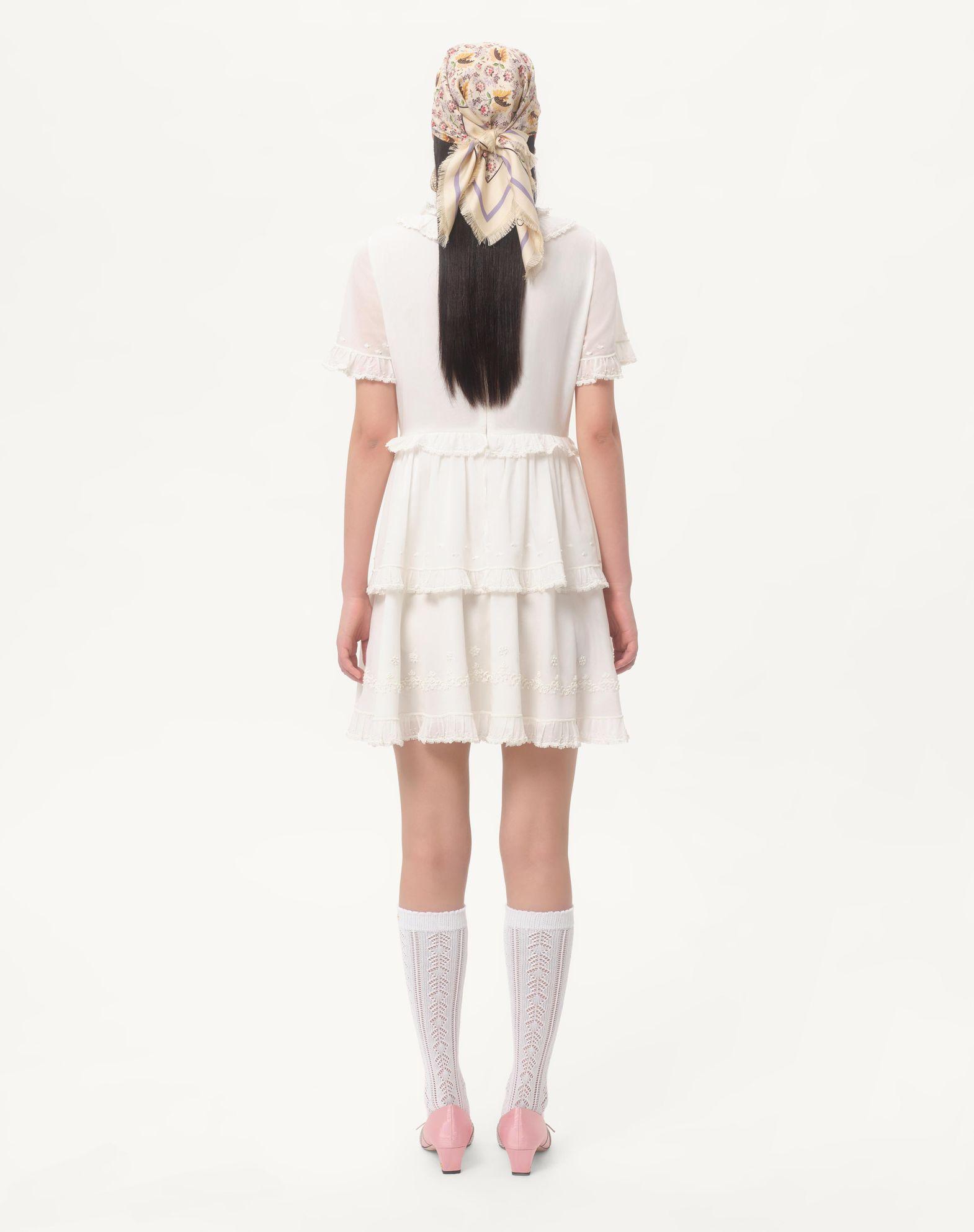 Short Embroidered Organza Dress Product Image