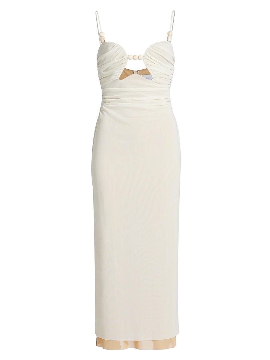 Womens Siobhan Beaded Midi-Dress Product Image