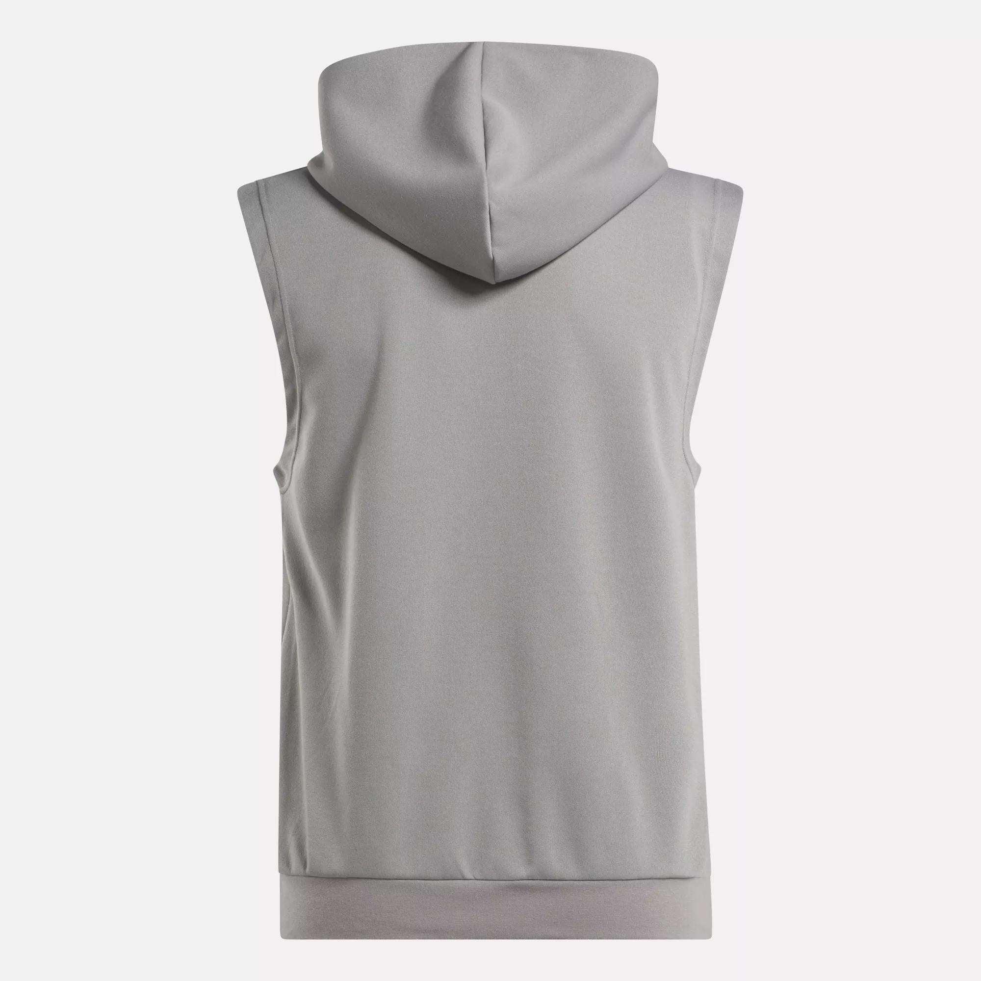 Men's Strength Sleeveless Hoodie Male Product Image