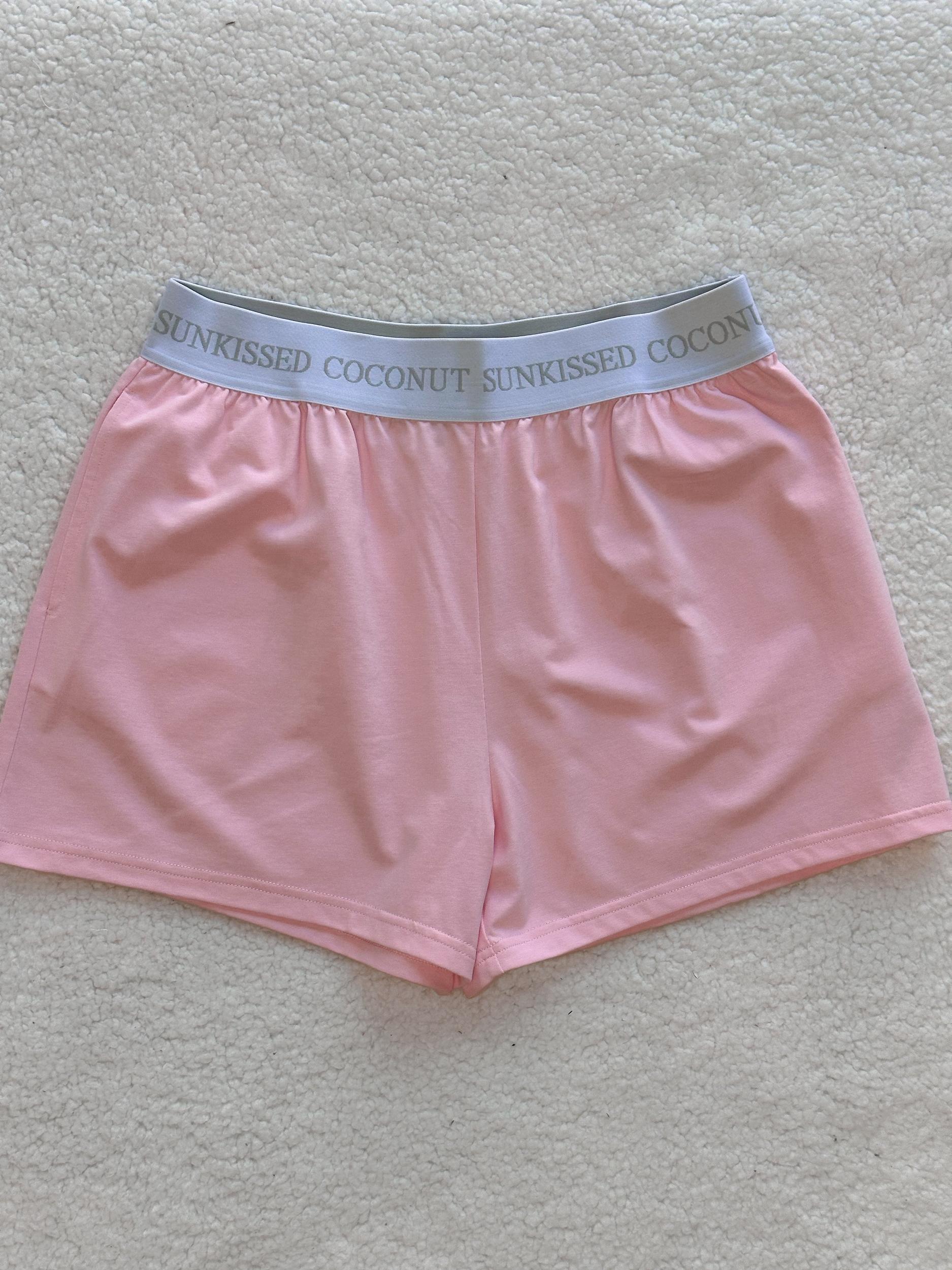Blair Pink Basic Watercolor Shorts Product Image