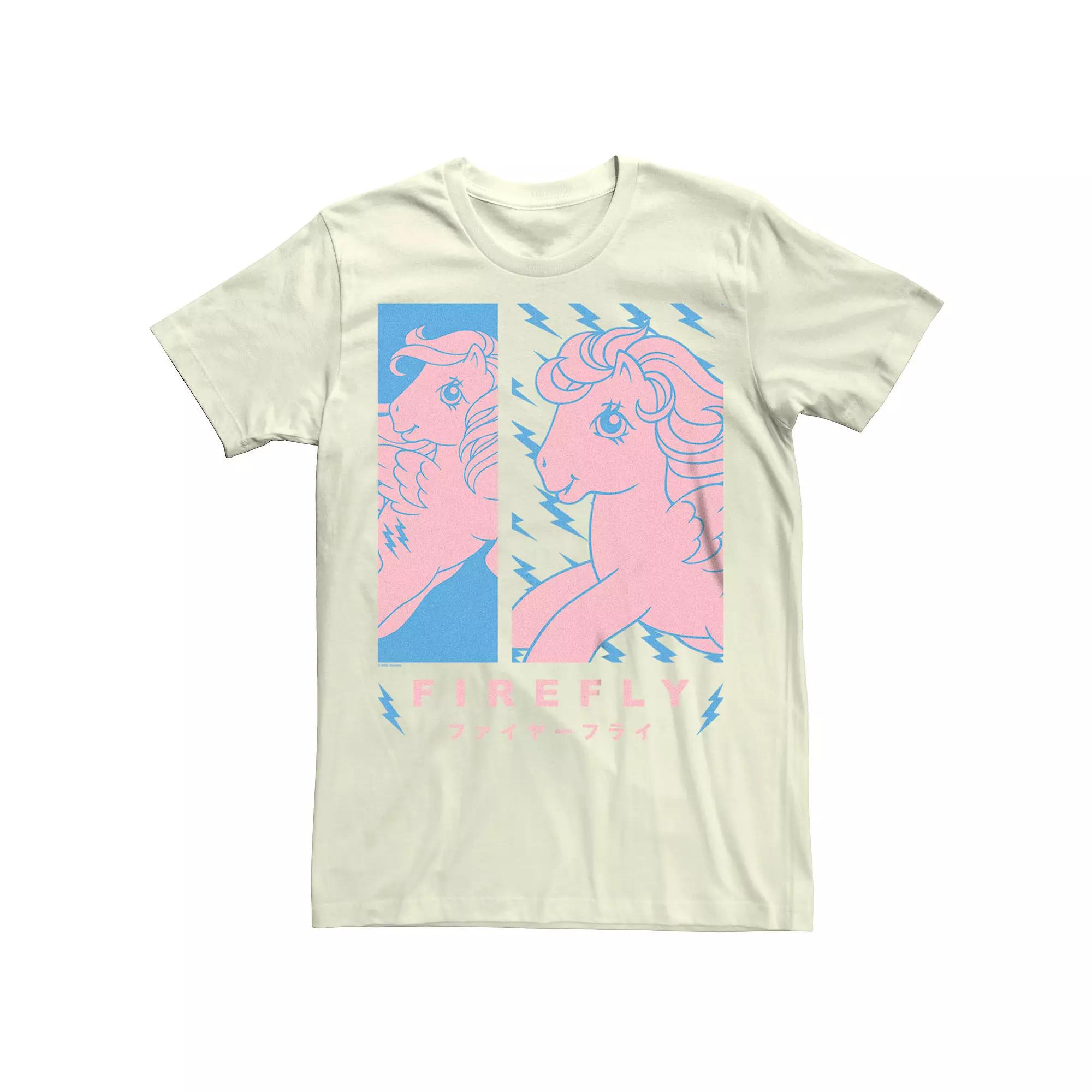 Men's My Little Pony Katakana Letters Tee, Size: Medium, Natural Product Image