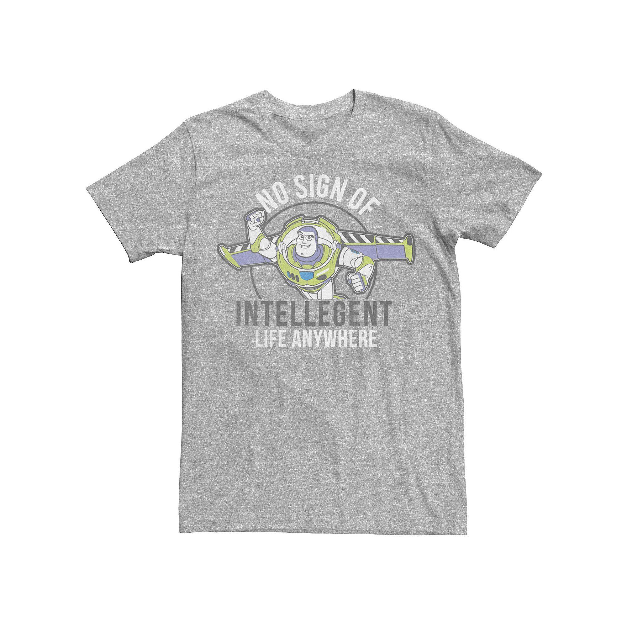 Men's Disney Pixar Toy Story Buzz No Sign Of Intelligent Life Tee,  Product Image