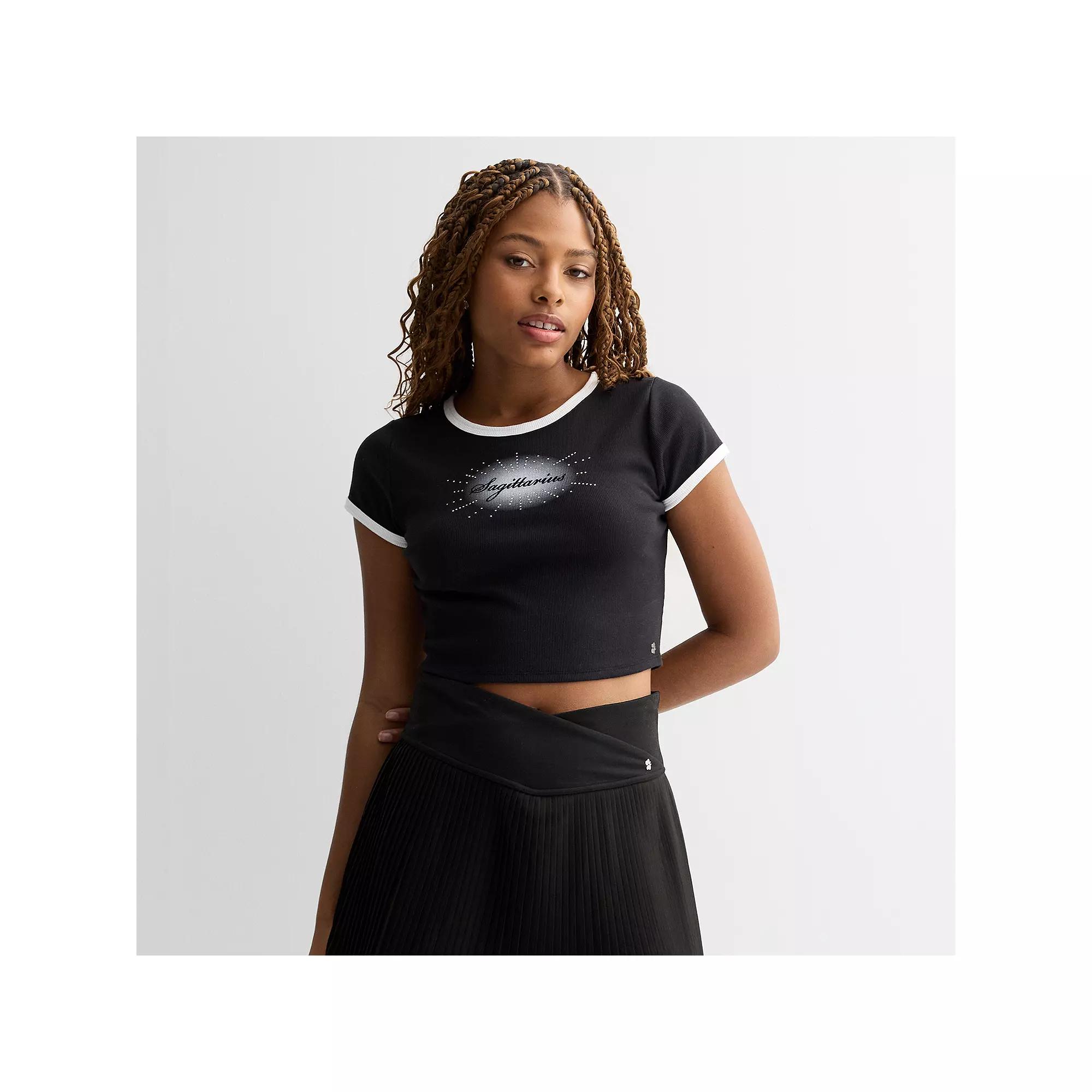 Women's Limited Too Zodiac Sign Baby Tee, Infant Girl's,  Product Image