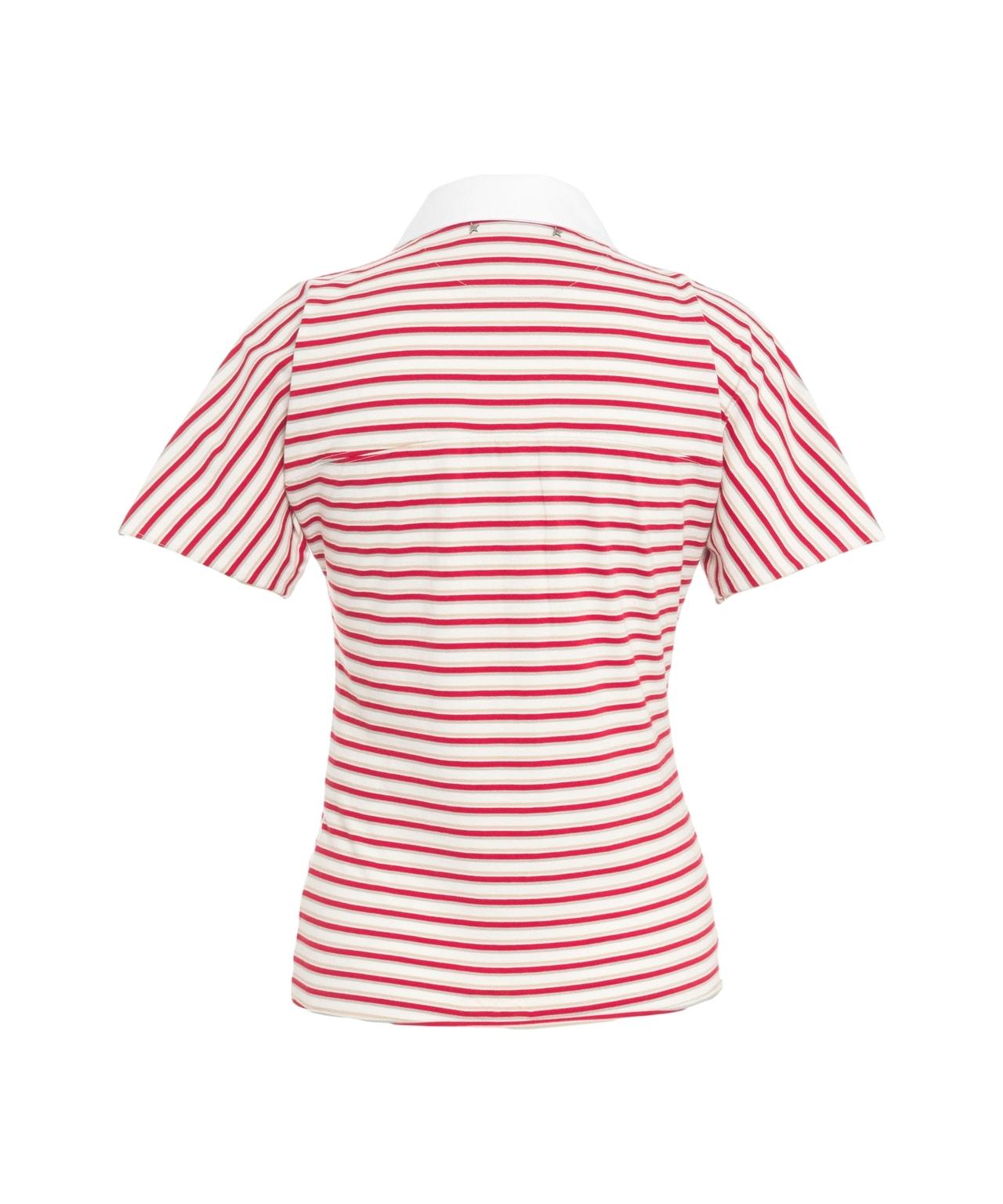 Striped polo shirt Product Image