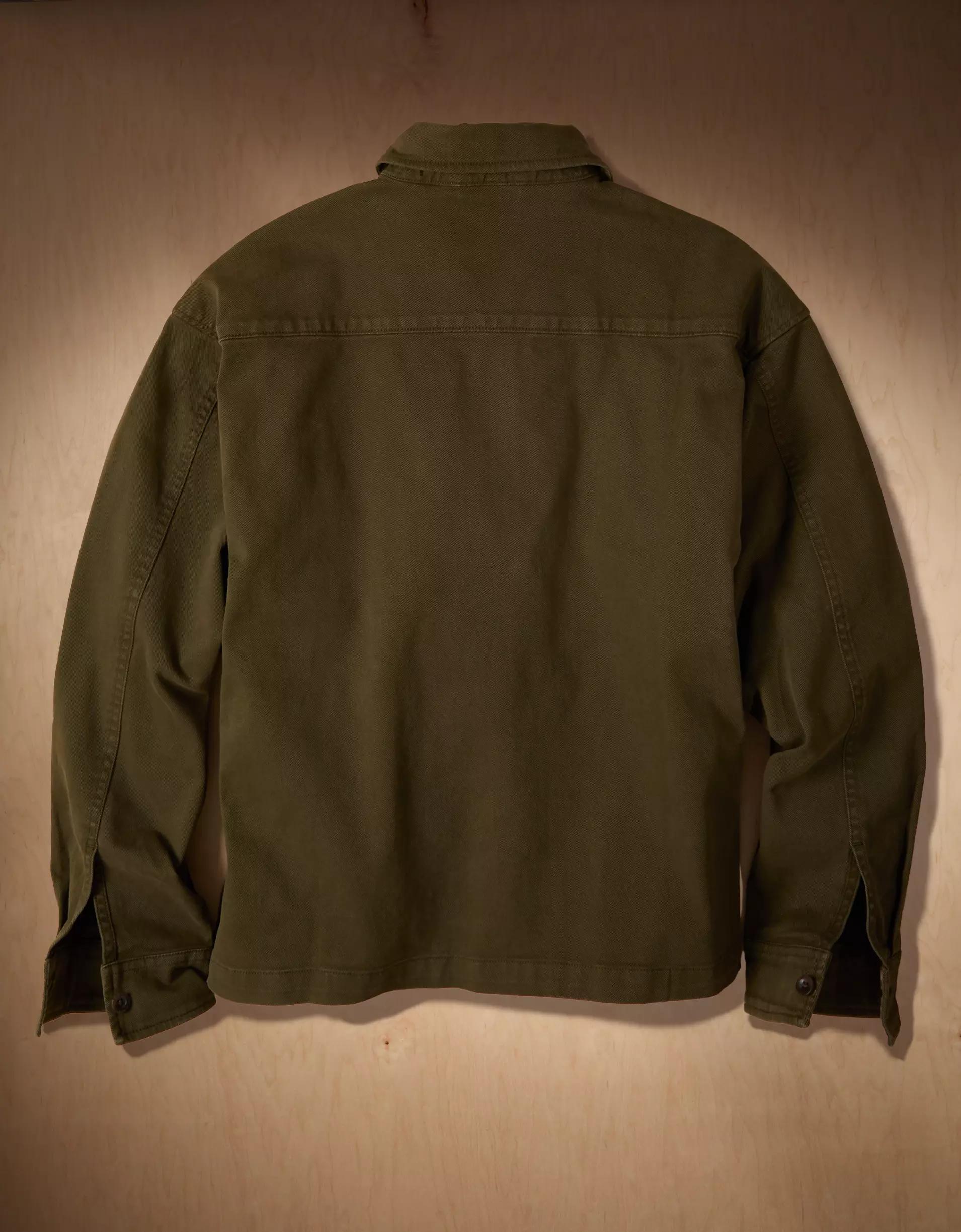 AE x Tru Kolors Twill Full-Zip Mechanic Jacket Product Image