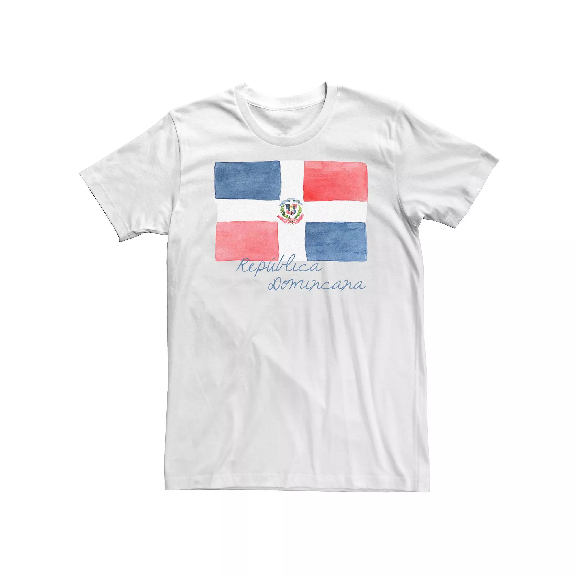 Big & Tall HHM DR Flag Watercolor Tee, Men's,  Product Image