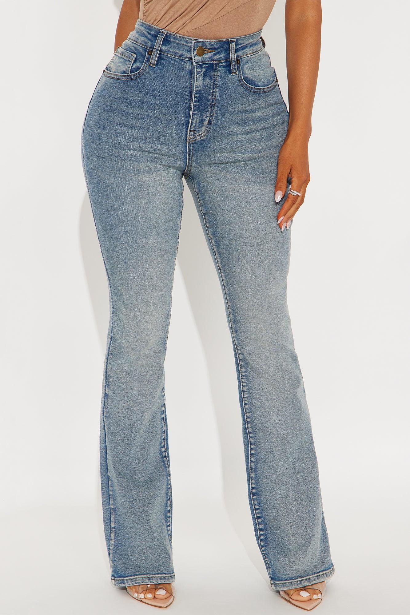 Petite Gemma Sculpting Stretch Bootcut Jeans - Vintage Wash Product Image