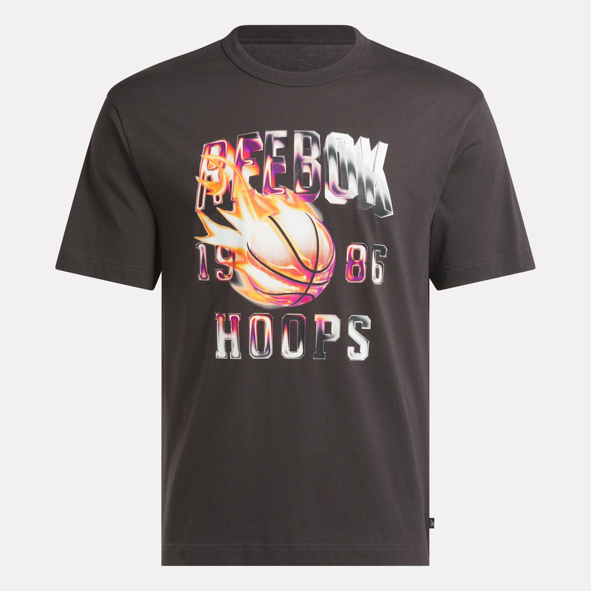 Men's Basketball On Fire Tee Male Product Image