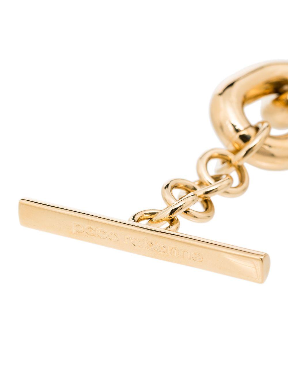 chunky chain-link necklace Product Image