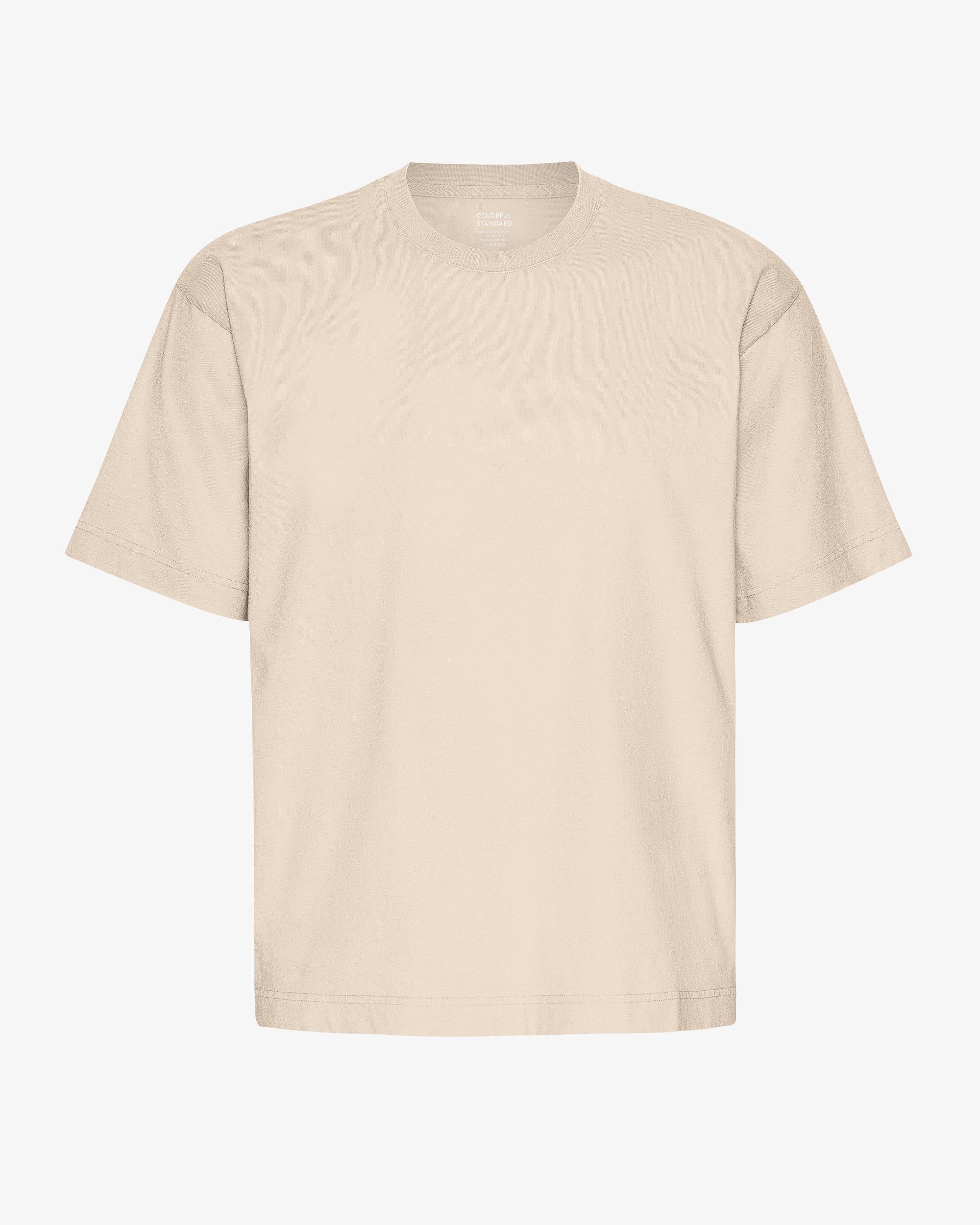 Oversized Organic T-Shirt - Oyster Grey Product Image