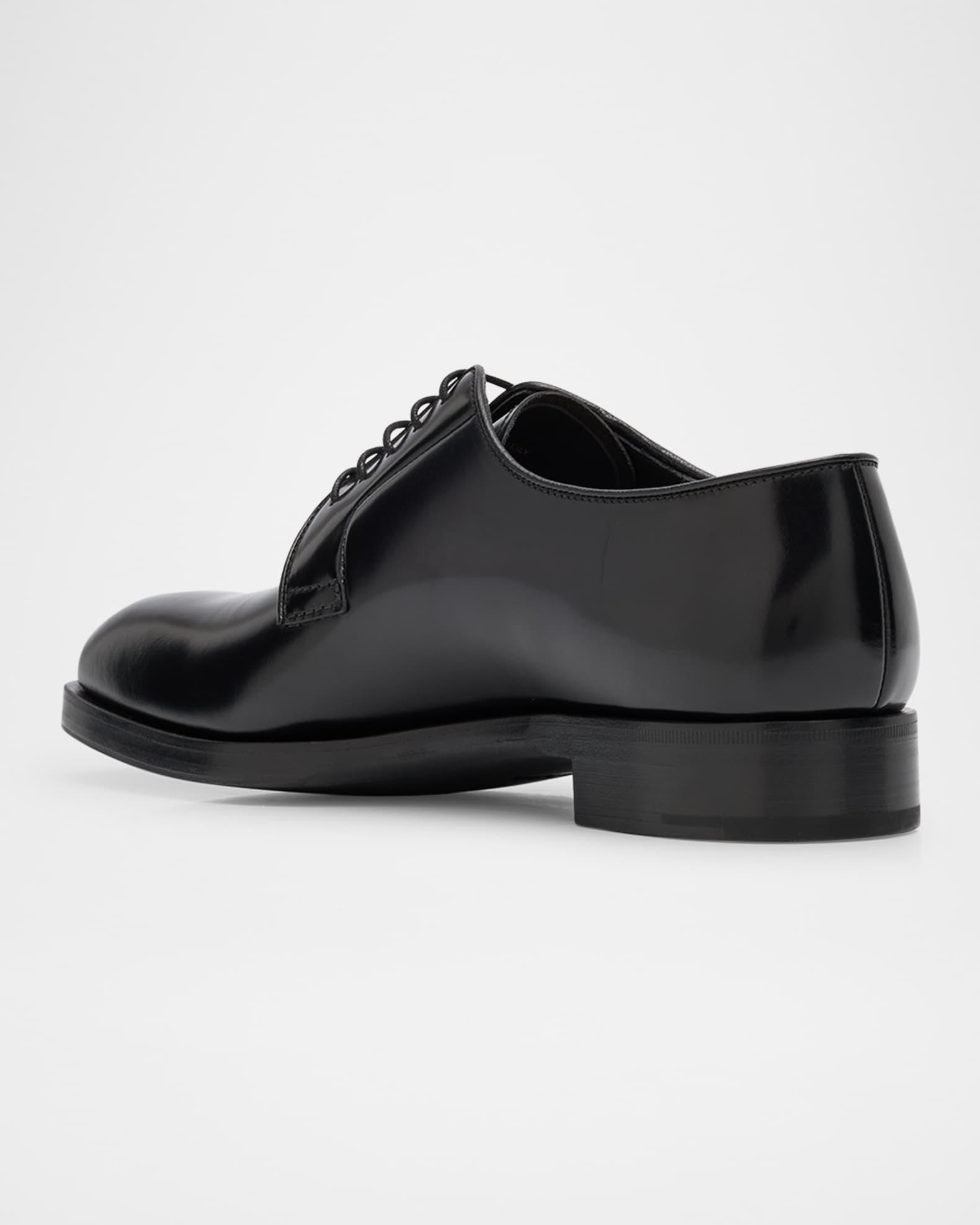 Men's Brushed Leather Derby Shoes Product Image