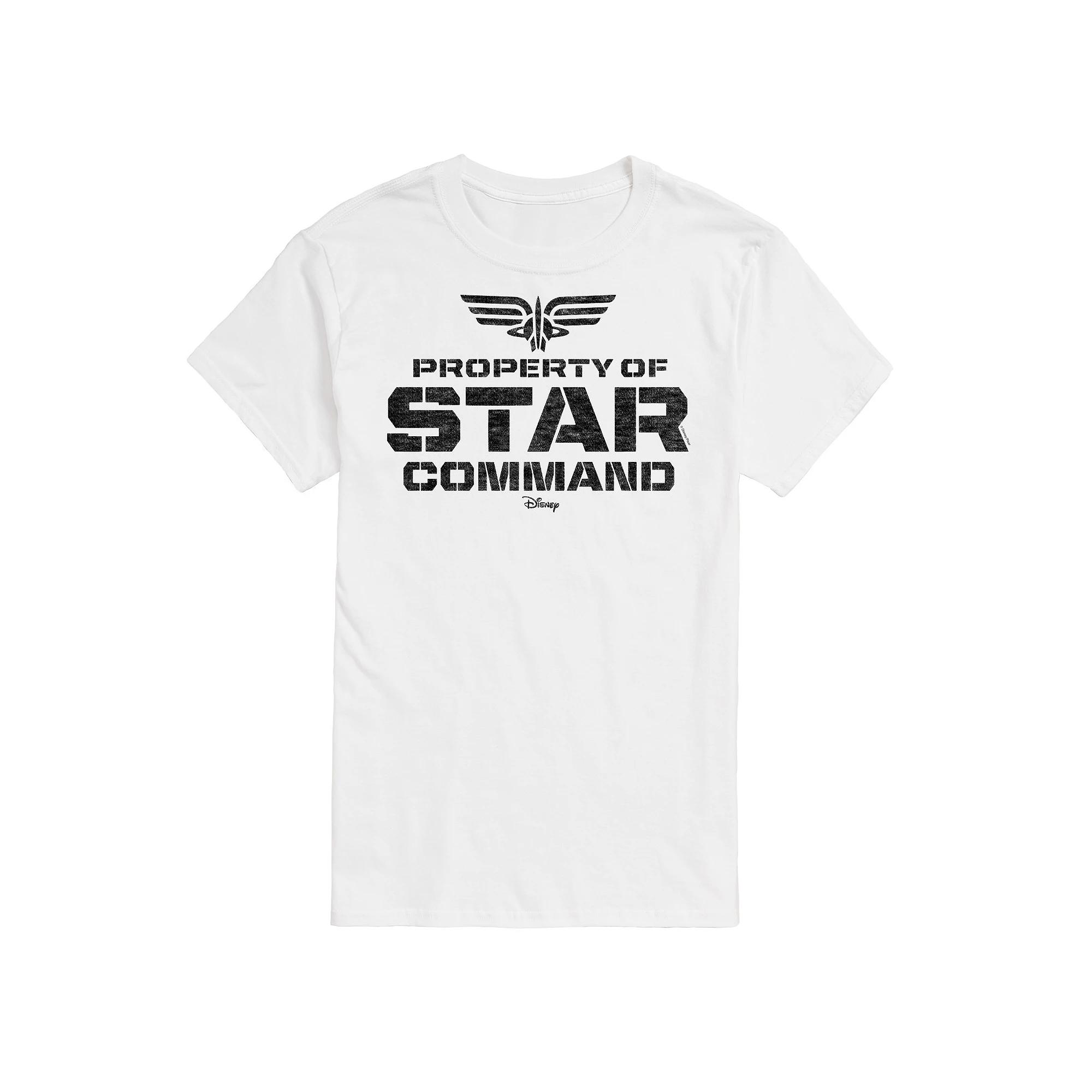 Disney / Pixar's Lightyear Men's Property Star Command Graphic Tee,  Product Image