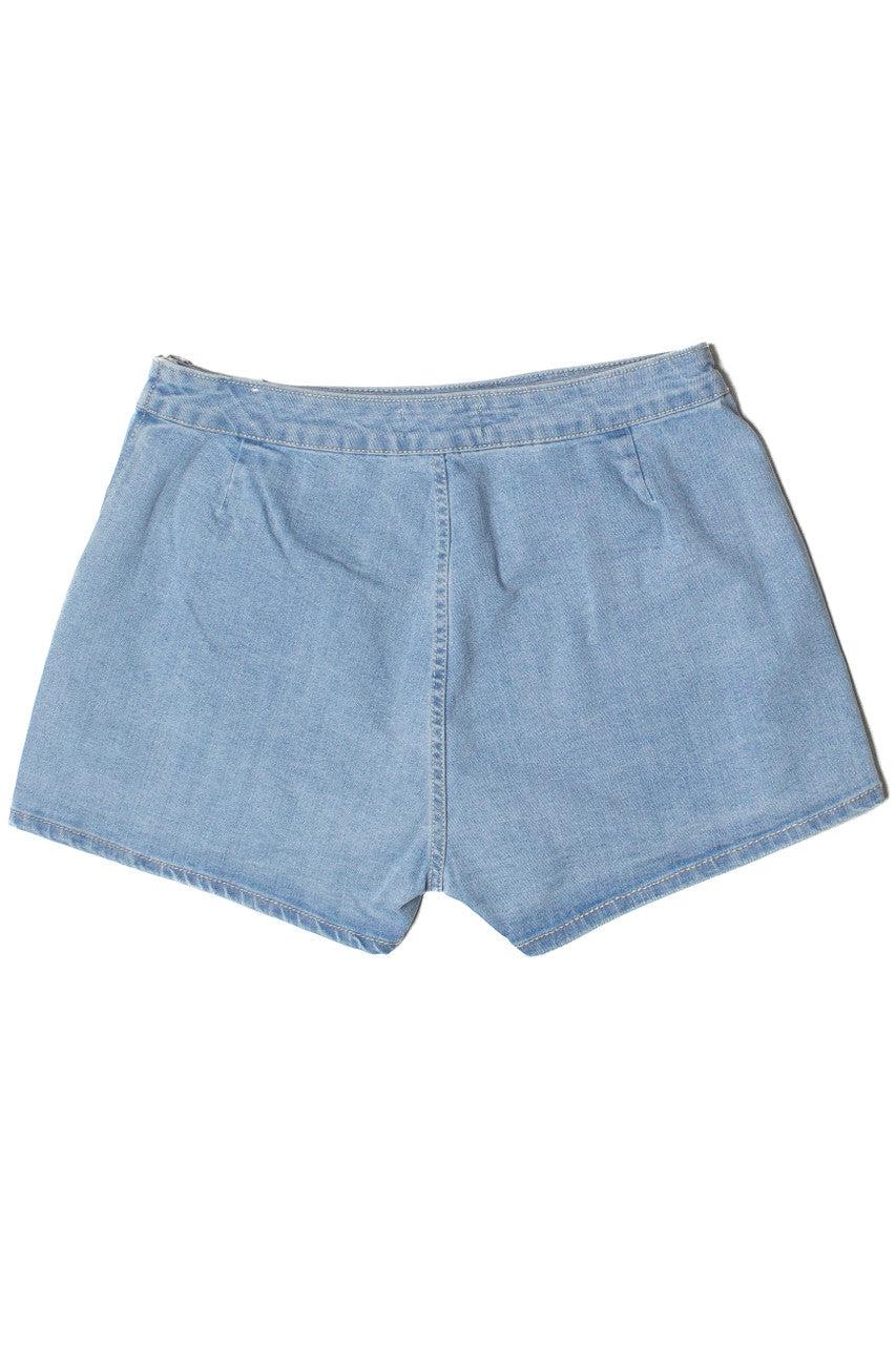 Denim Skort Product Image
