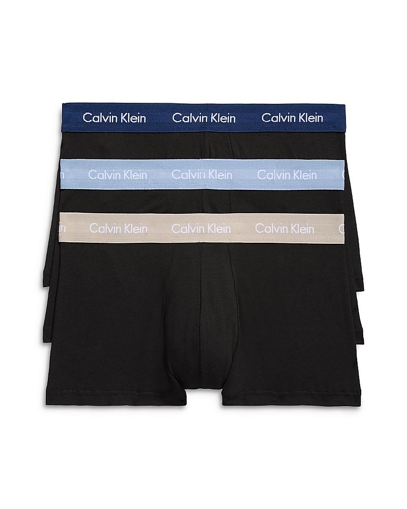 Calvin Klein Mens Cotton Stretch 3-Pack Low Rise Trunk Product Image