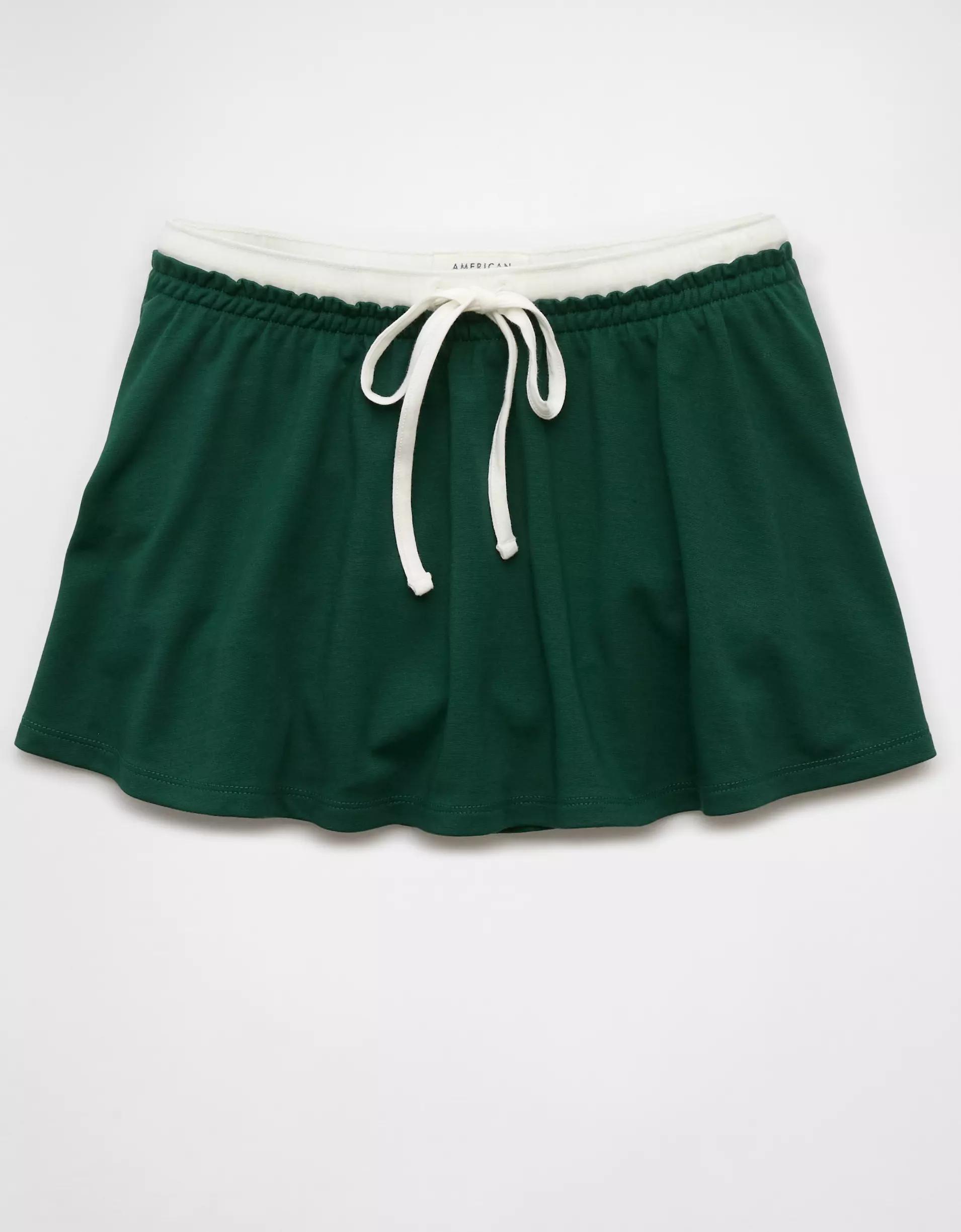 AE High-Waisted Knit Mini Skort Product Image