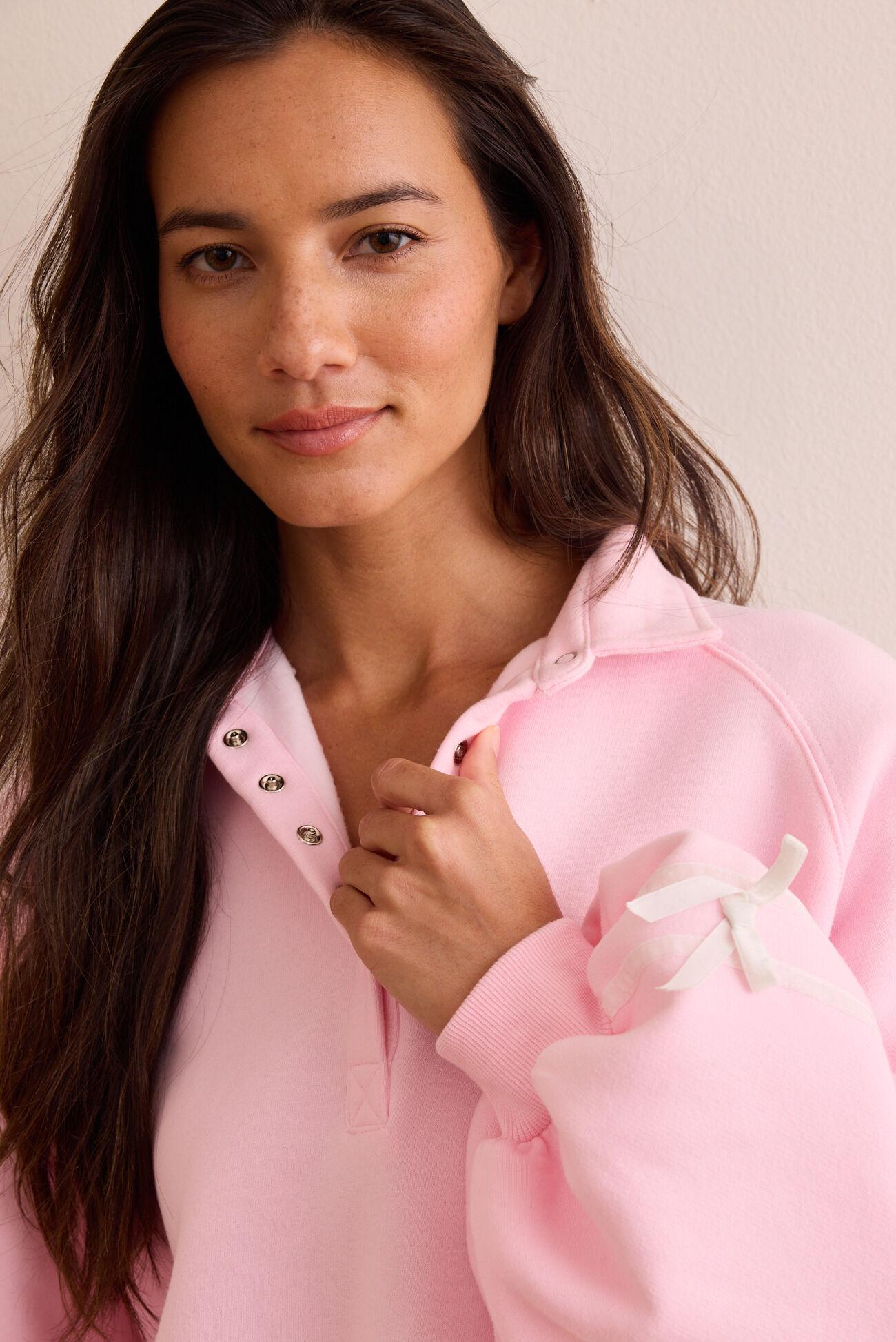 Side Barre Bow Pullover Product Image